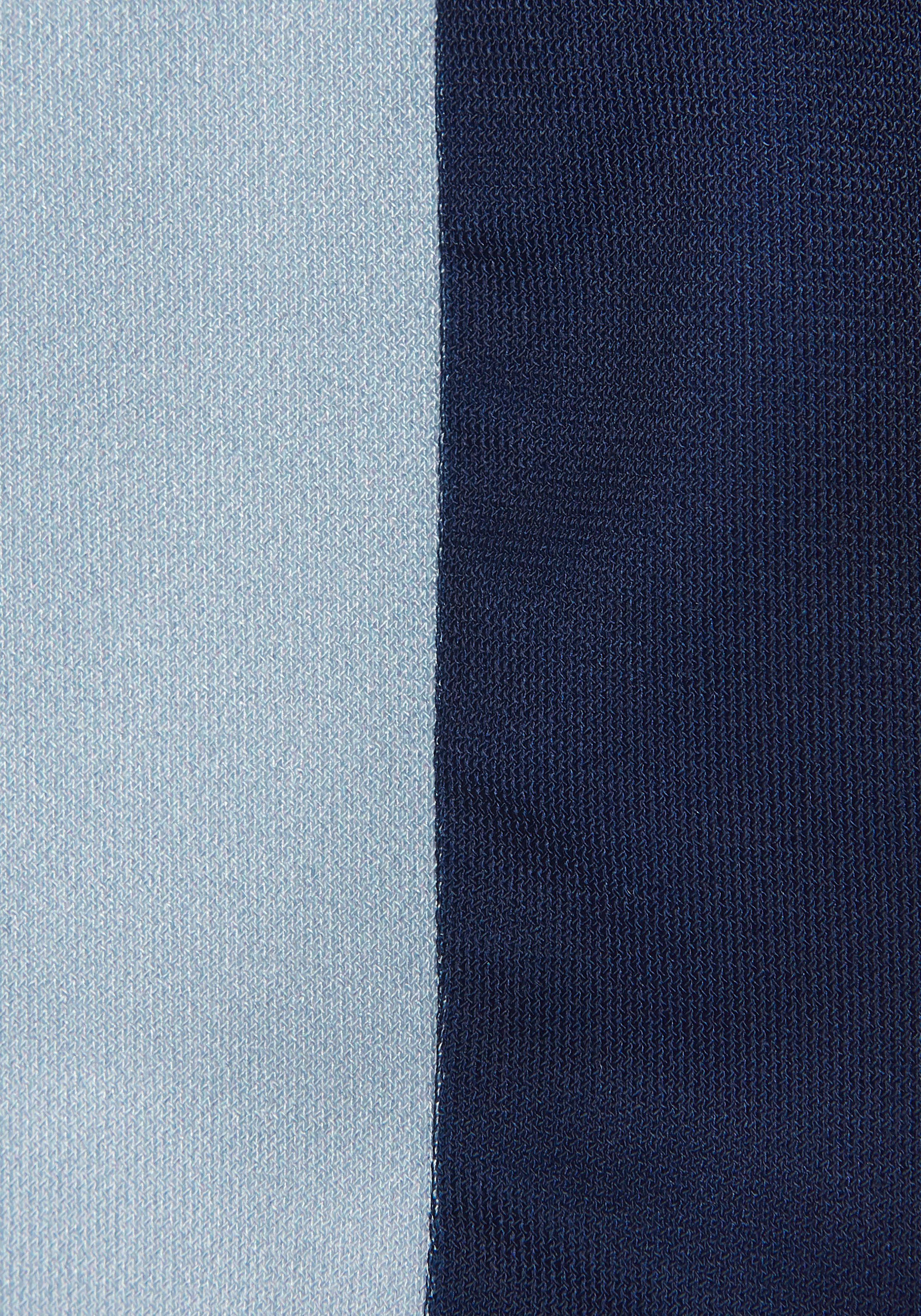 Vivance Shirt met korte mouwen met sportieve contraststrepen