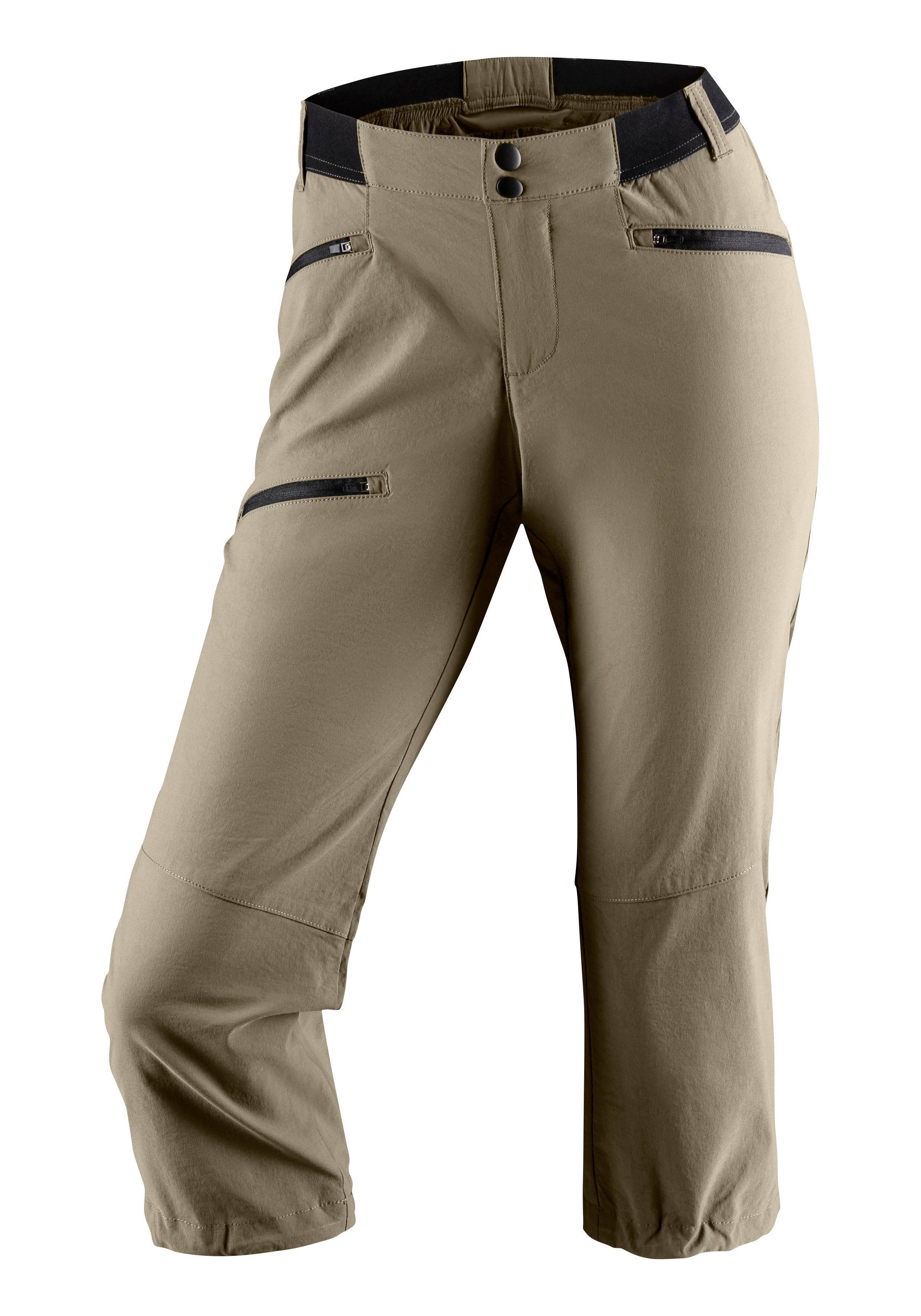 vivance active Caprilegging met praktische zakken mix & match maat 50 beige