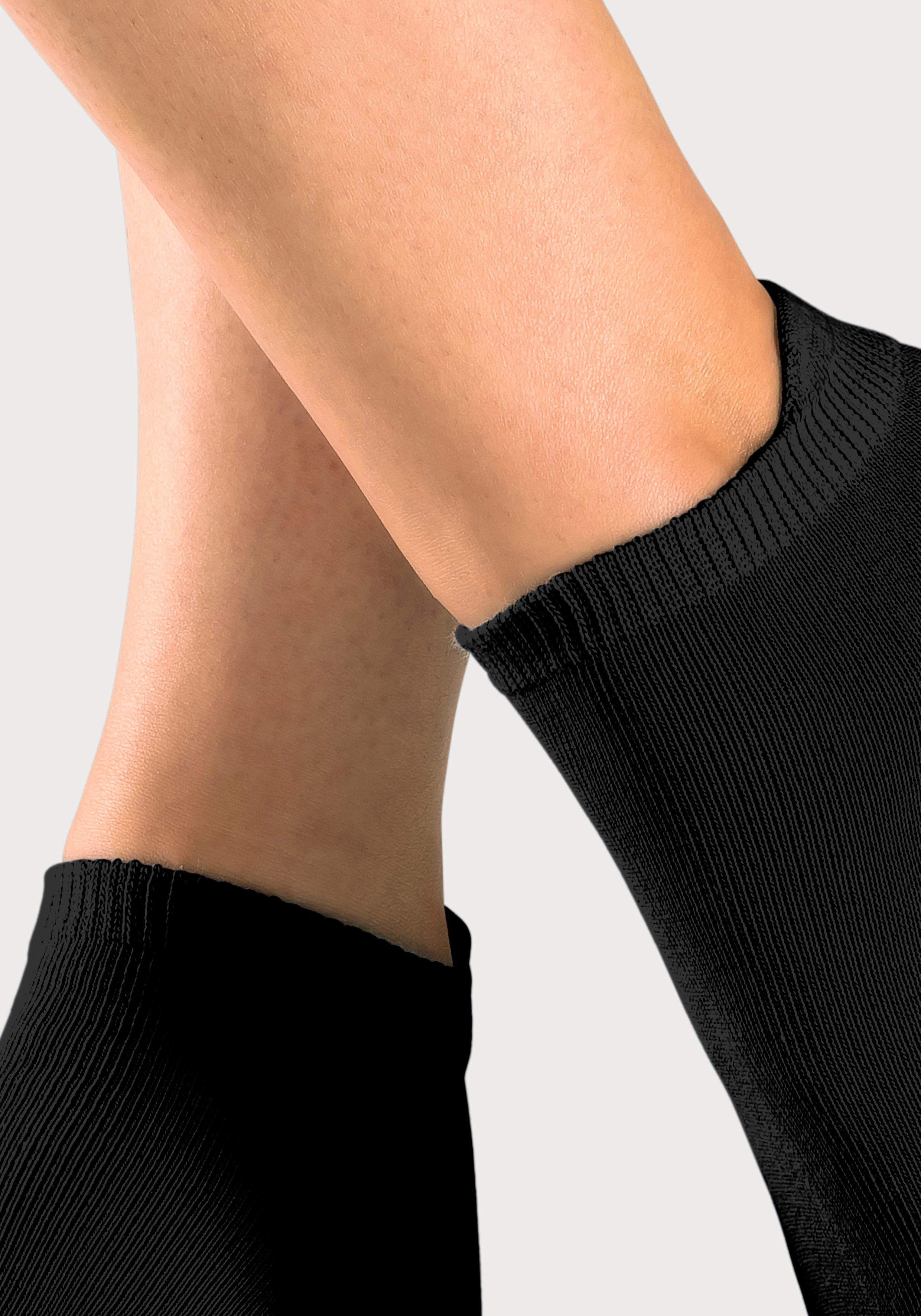 H.I.S Sneakersokken met verlengd boord aan de achterkant (set, 8 paar)