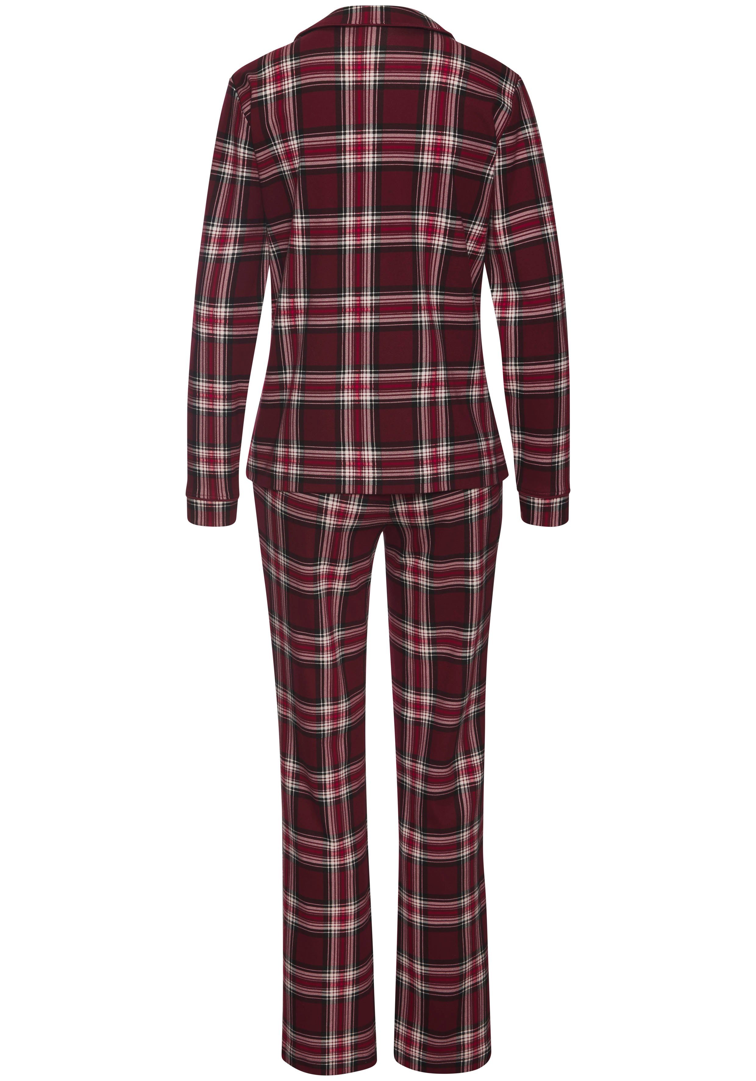 Lascana Pyjama incl. slaapmasker (set, 3-delig)