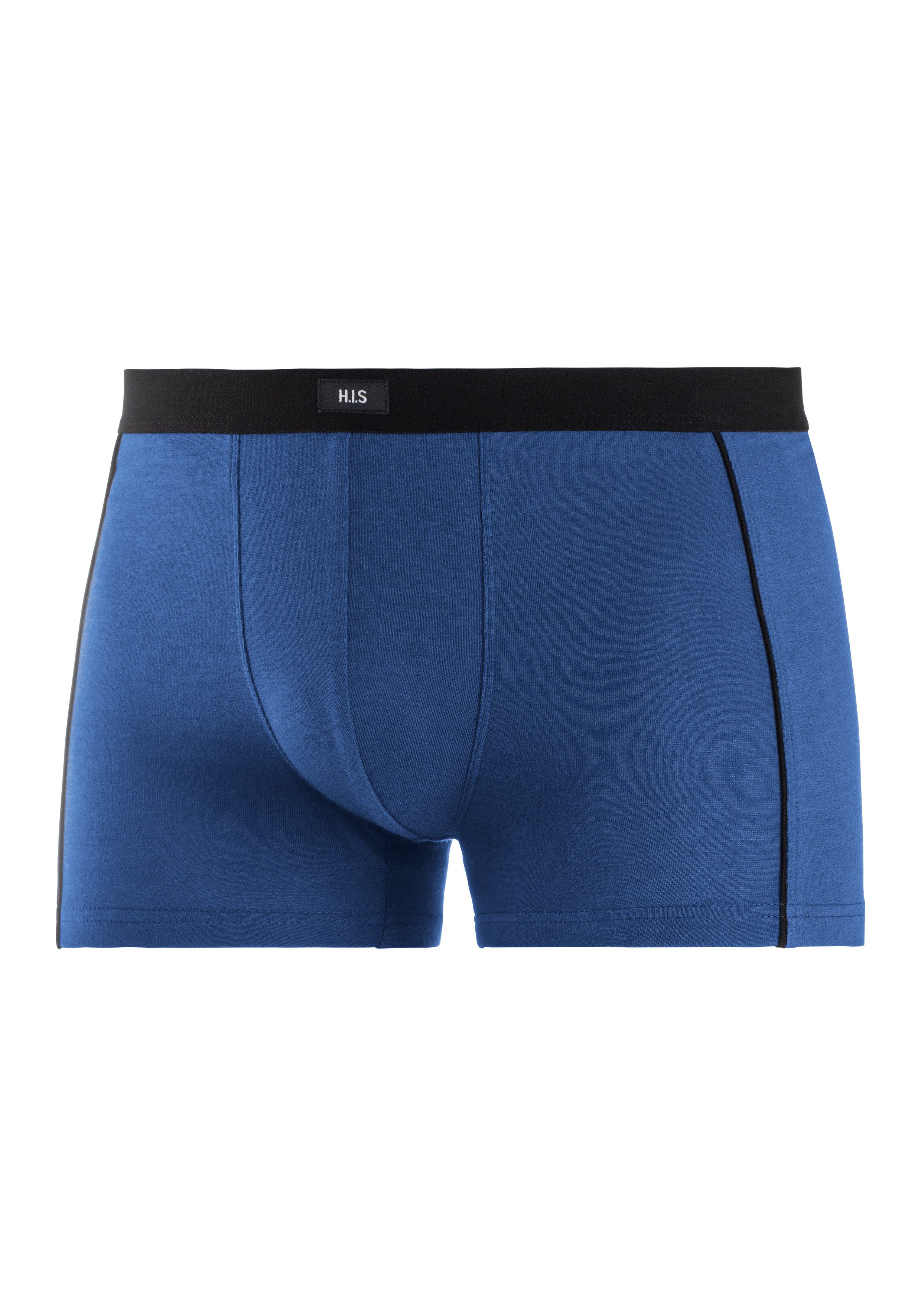 H.I.S Boxershort voor heren met smalle piping aan beide kanten opzij (set, 3 stuks)