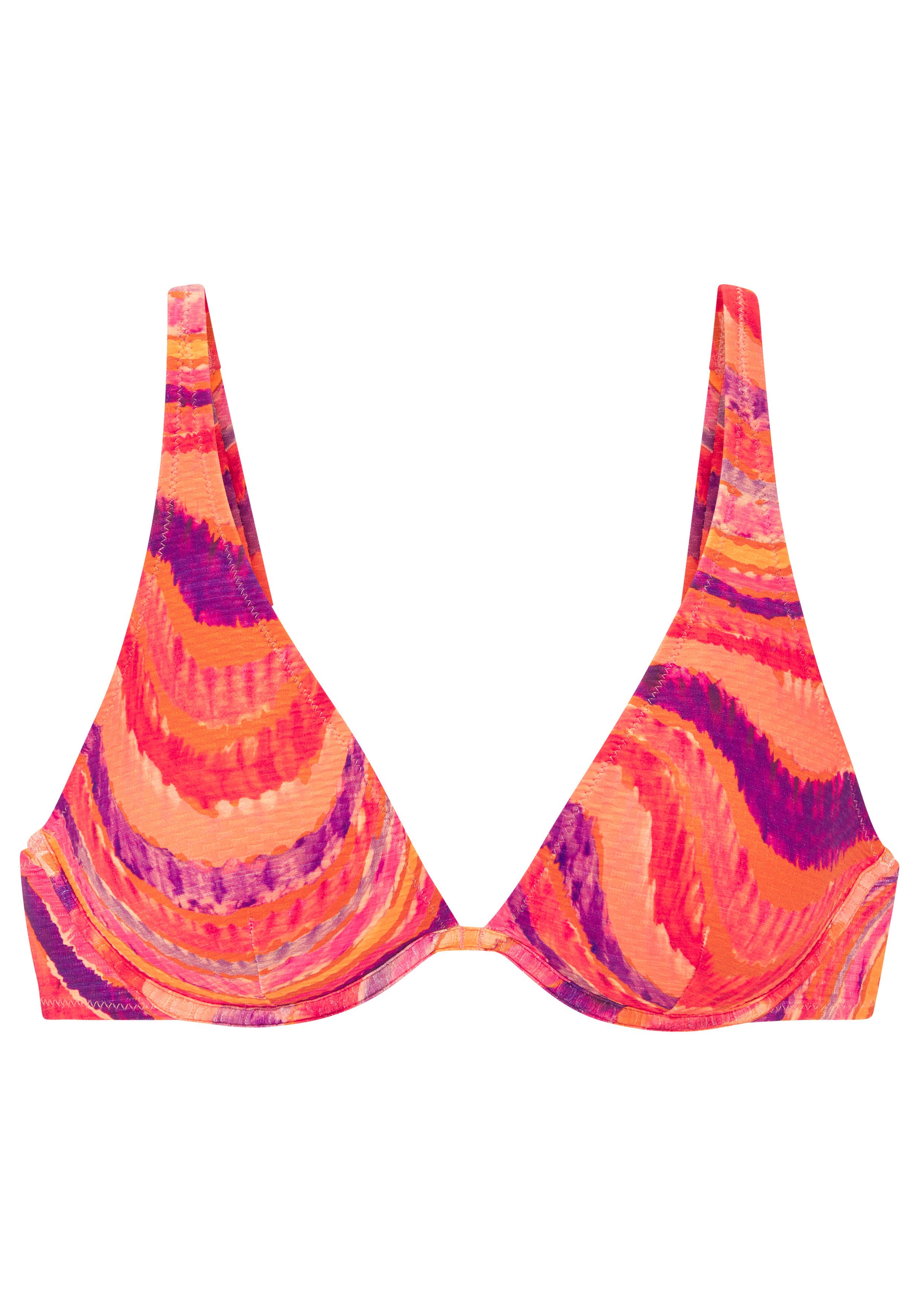 Bruno Banani Beugelbikinitop Kira Met een moderne print