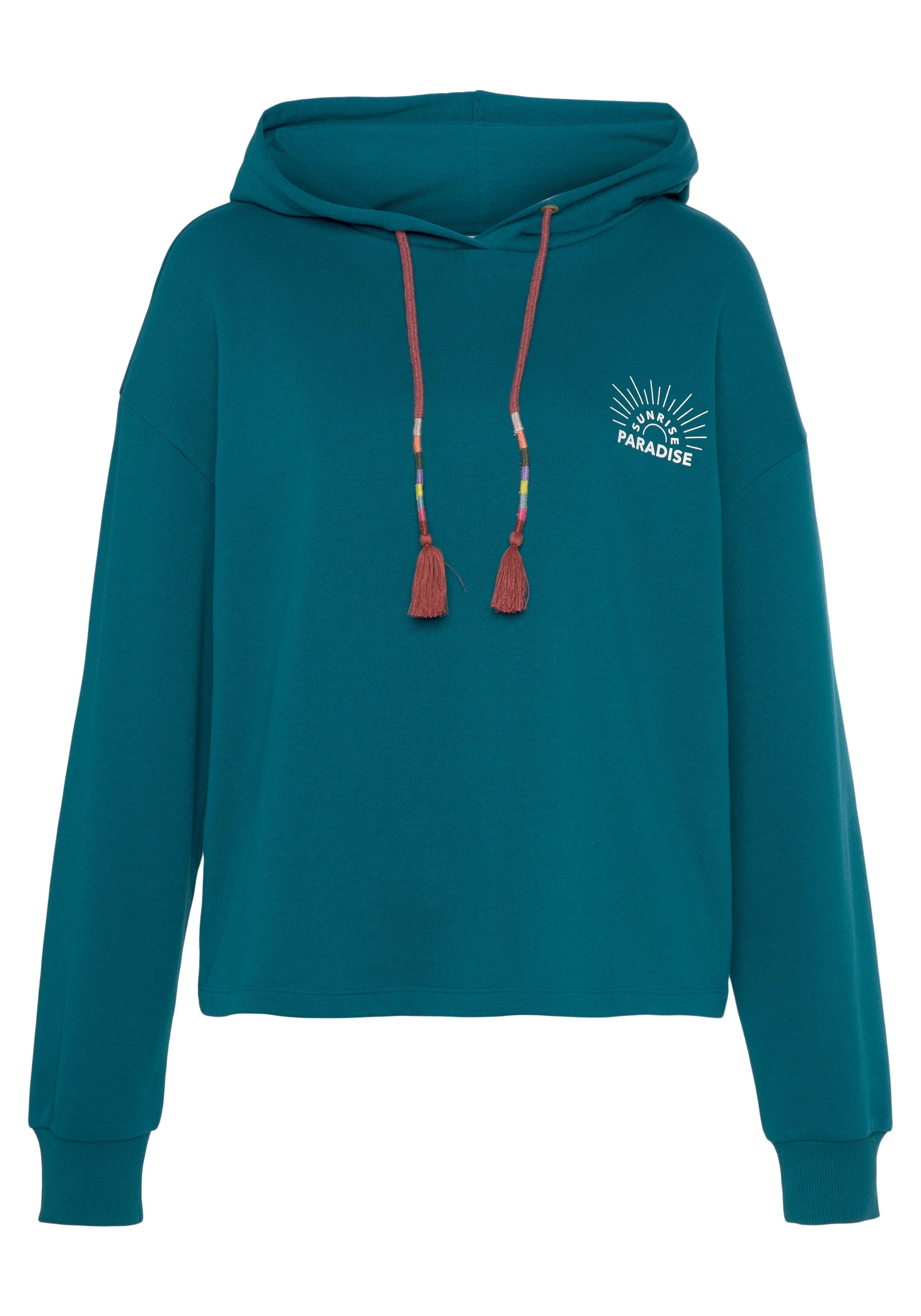 Vivance Hoodie Capuchonsweatshirt met print, loungewear