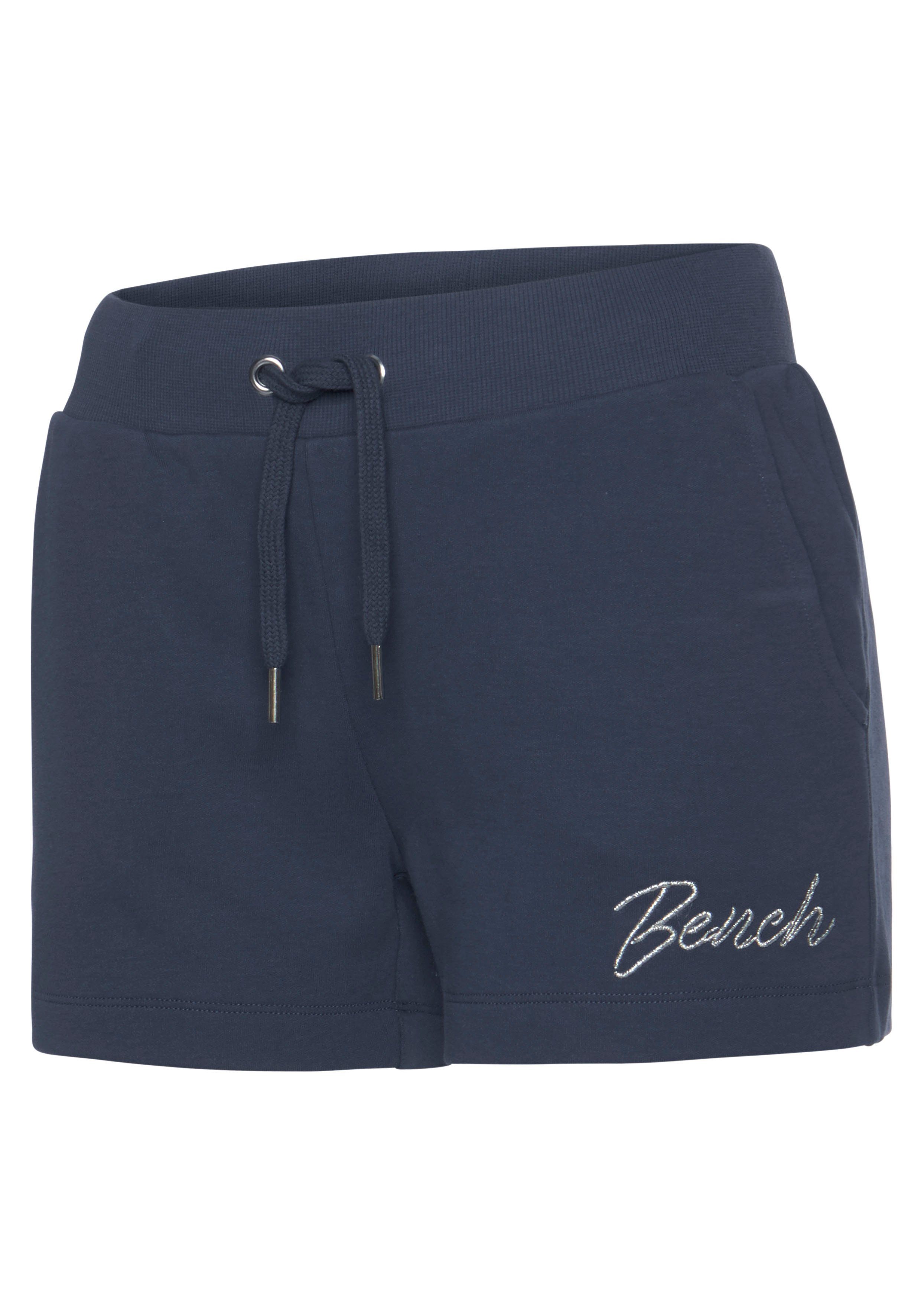 Bench. Loungewear Sweatshort met glanzende logo-borduurwerk, loungewear, loungepak