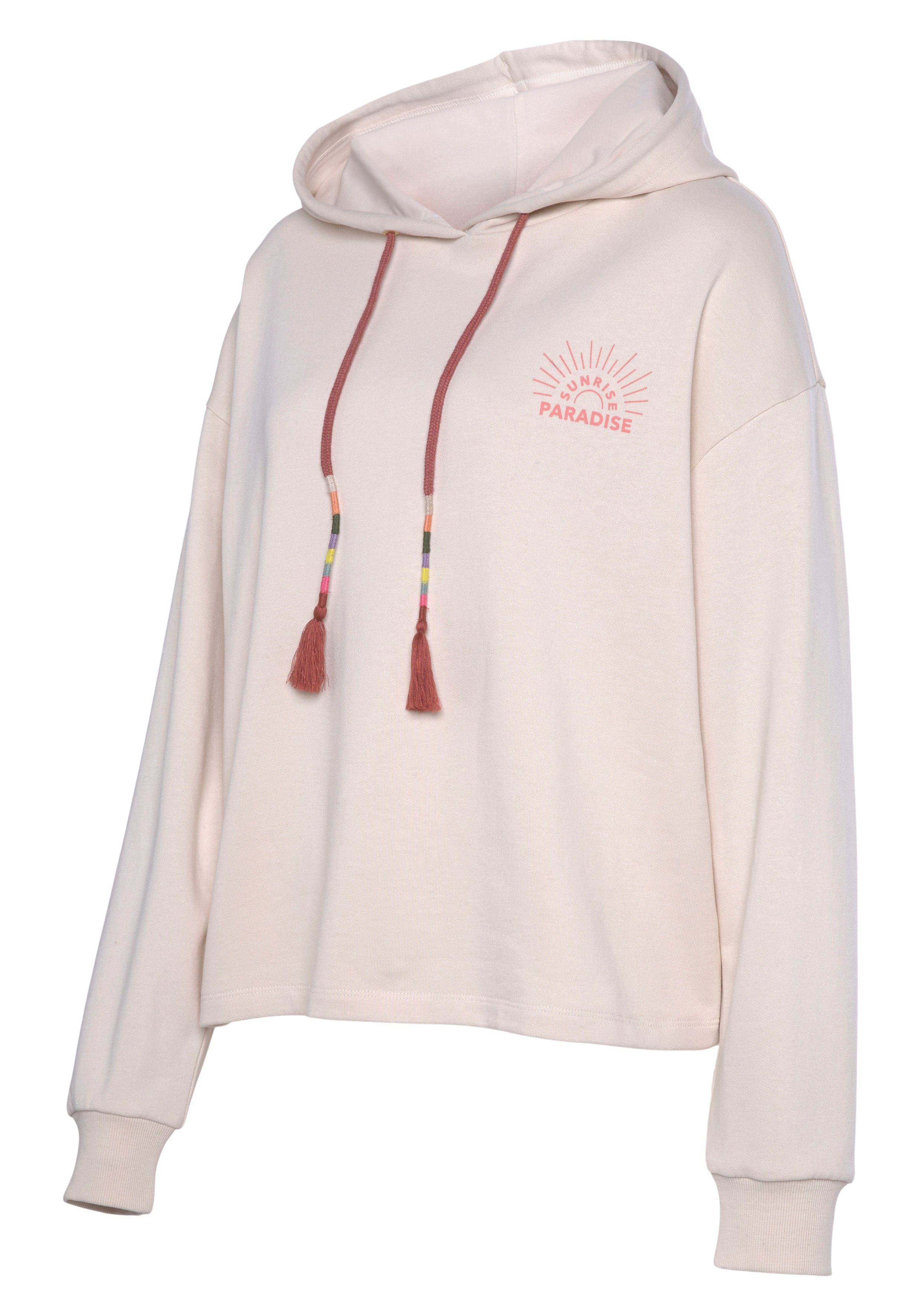 Vivance Hoodie Capuchonsweatshirt met print, loungewear