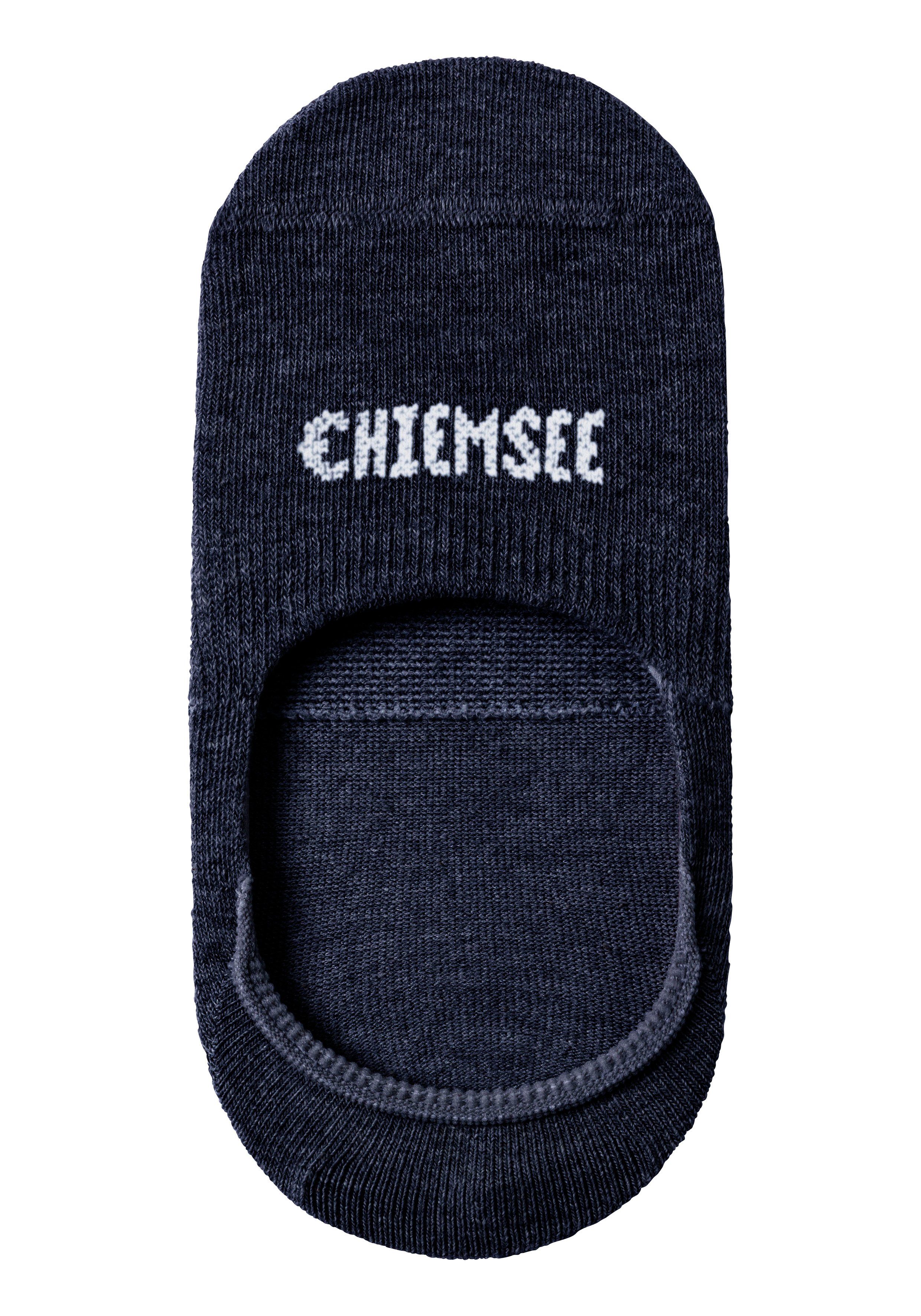 Chiemsee Enkelsokken met gebreid merknamen (set, 6 paar)