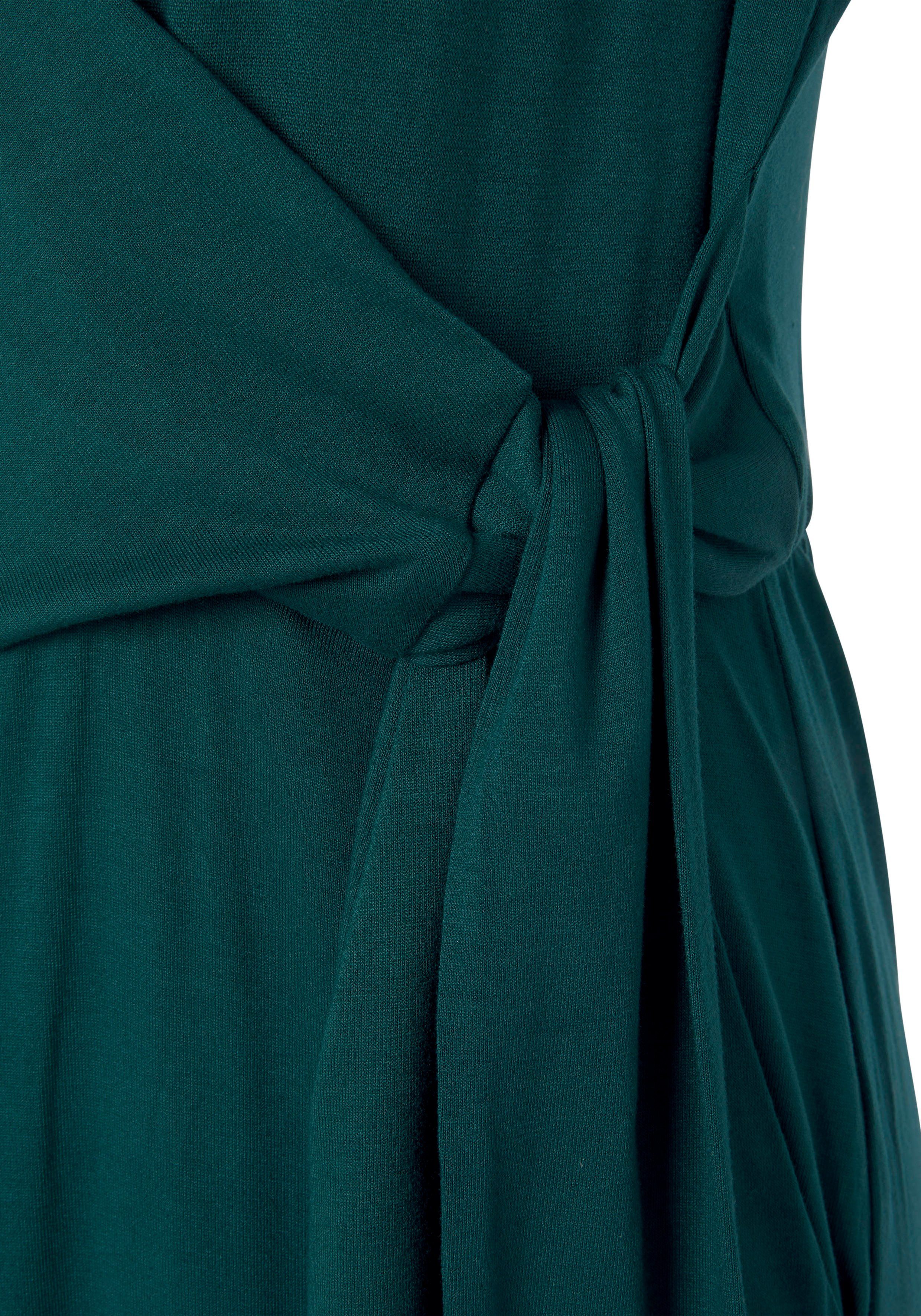 Lascana Jumpsuit in culotte-stijl met knoopdetail in de taille, elegante jumpsuit, feestelijk
