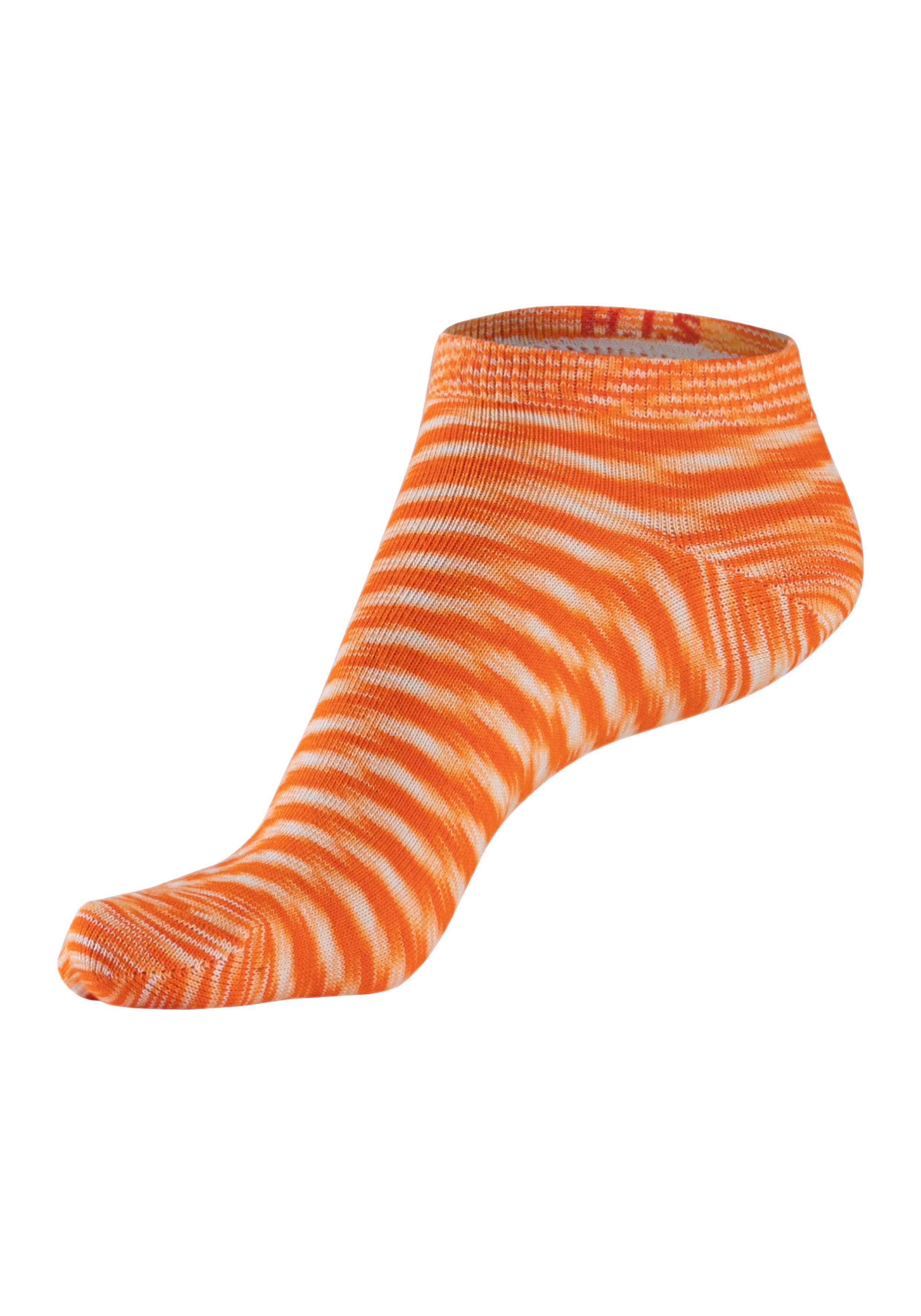 H.I.S Sneakersokken met gekleurd garen (set, 6 paar)