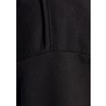 lascana sweatshirt in losjes zittende snit zwart