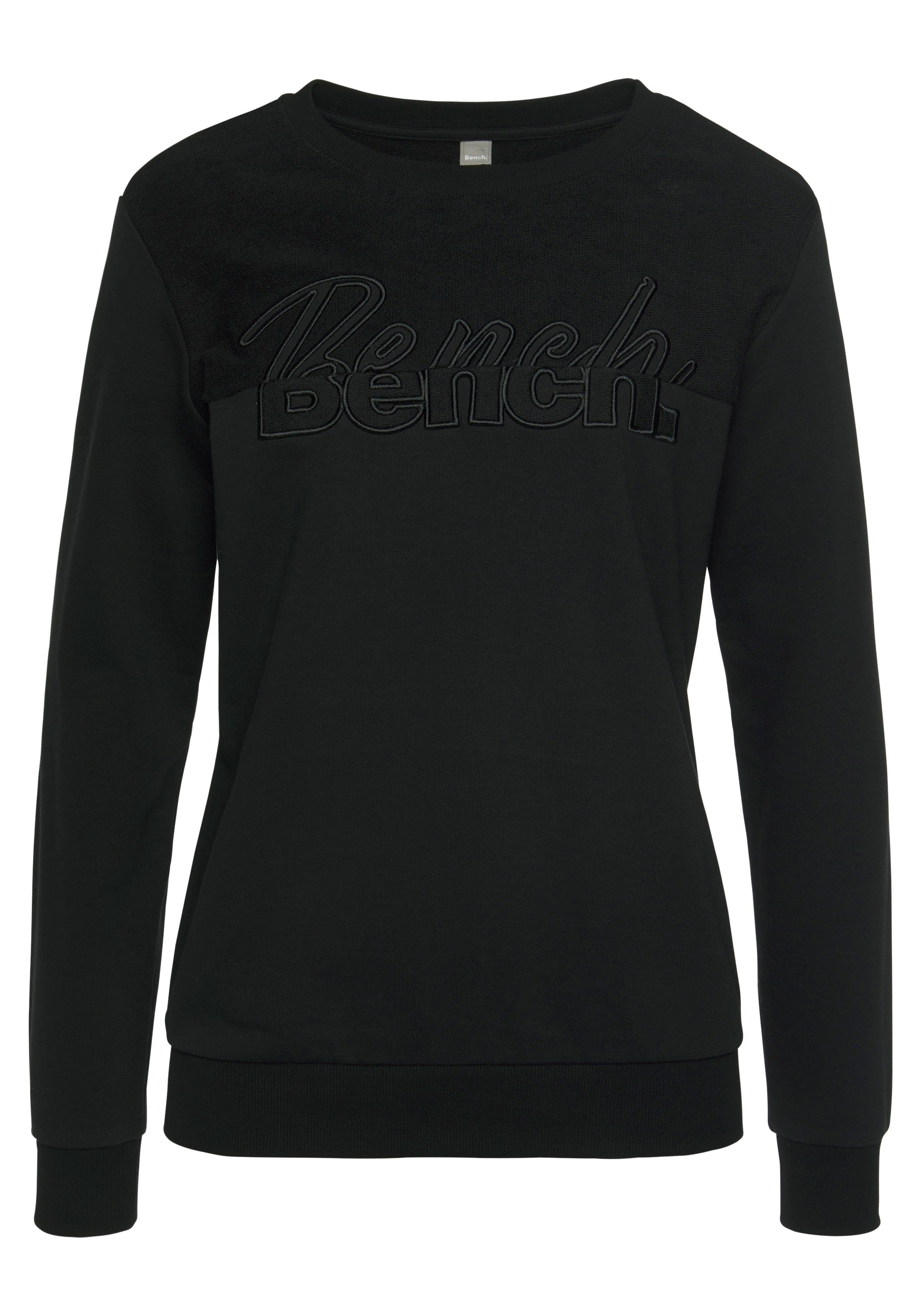 Bench. Sweatshirt met logo-borduurwerk, loungepak