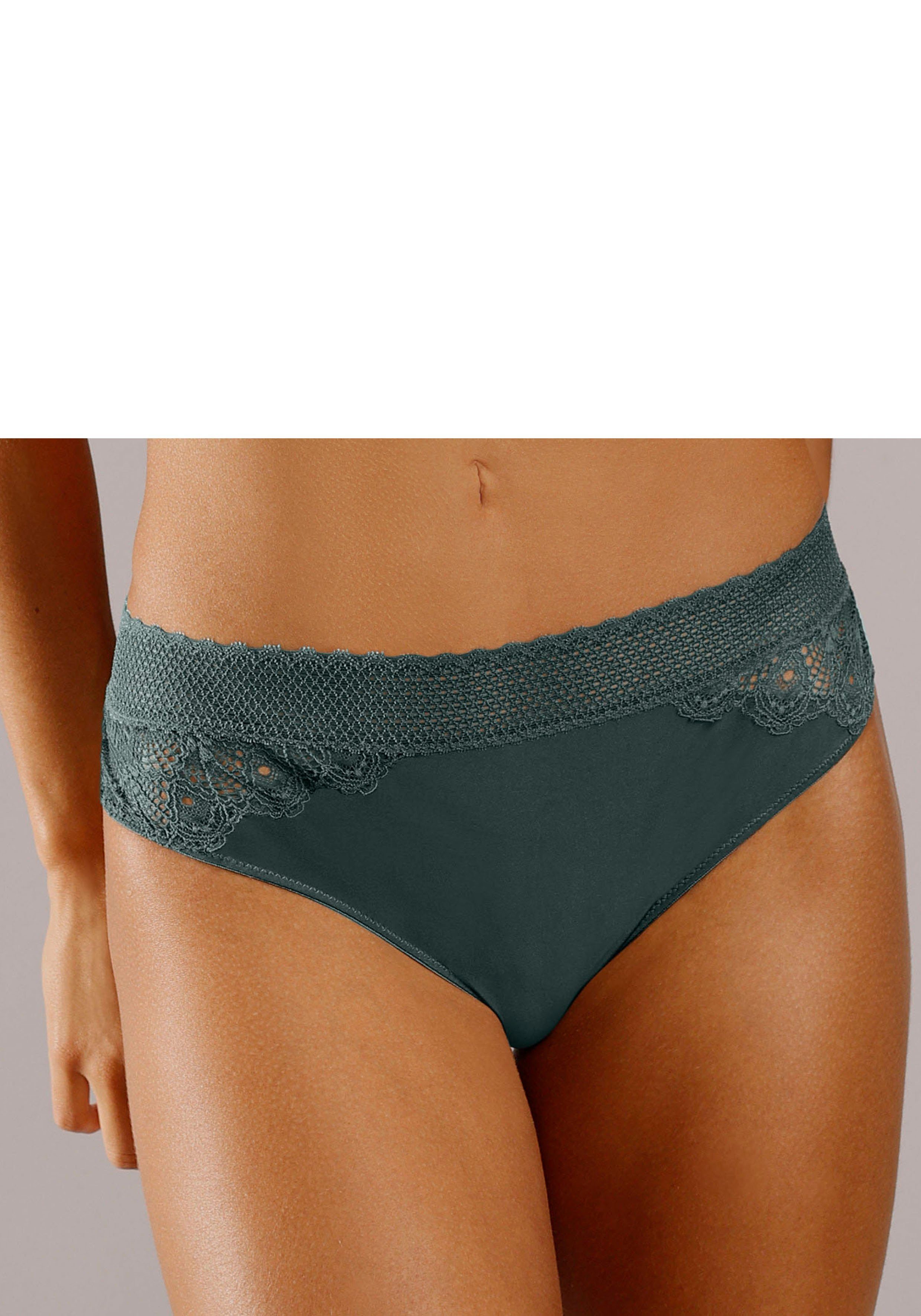 s.Oliver RED LABEL Beachwear Slip Elise van grafische kant