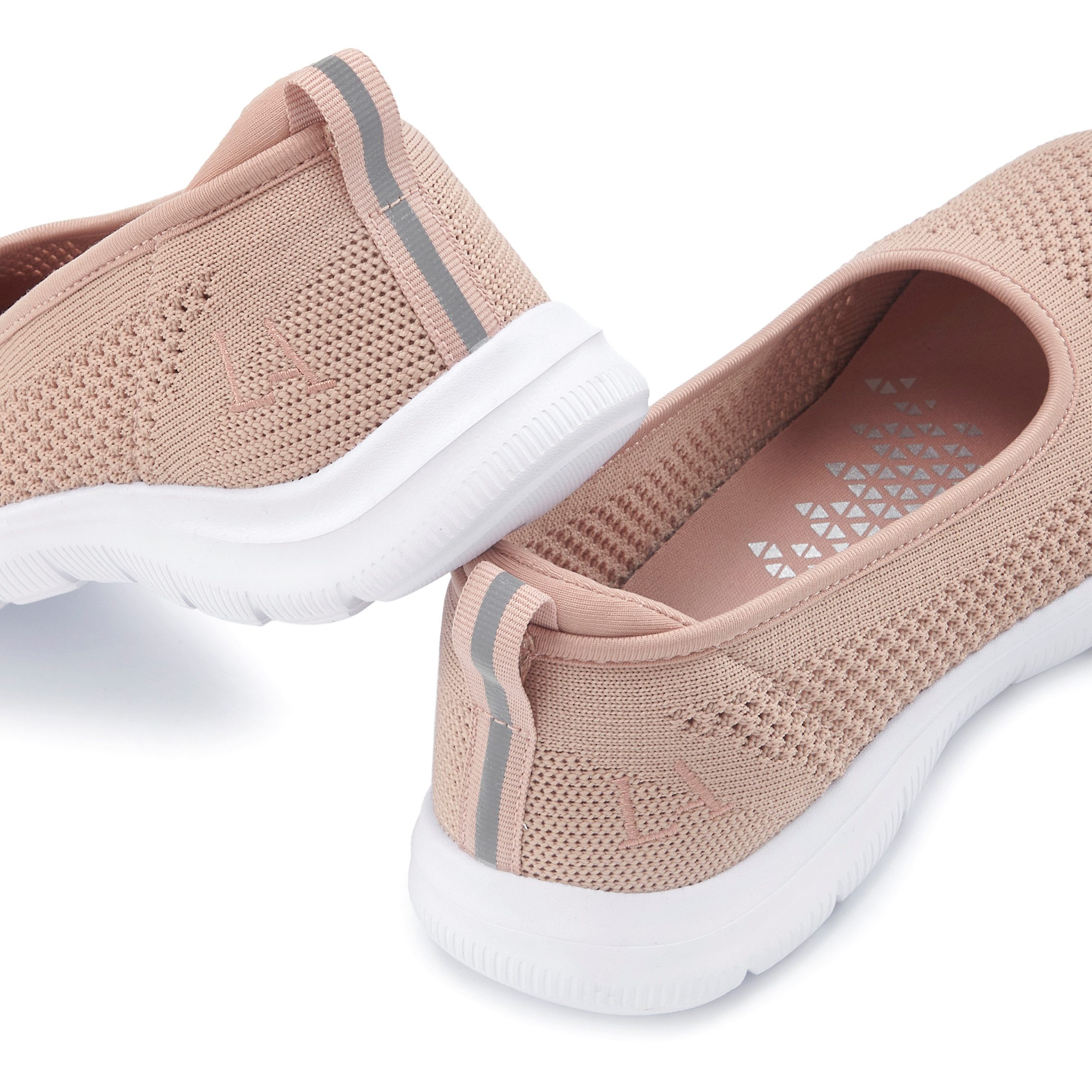 Lascana Sneaker-ballerina’s ultralichte slipper, slip-on sneaker, vrijetijdsschoen vegan