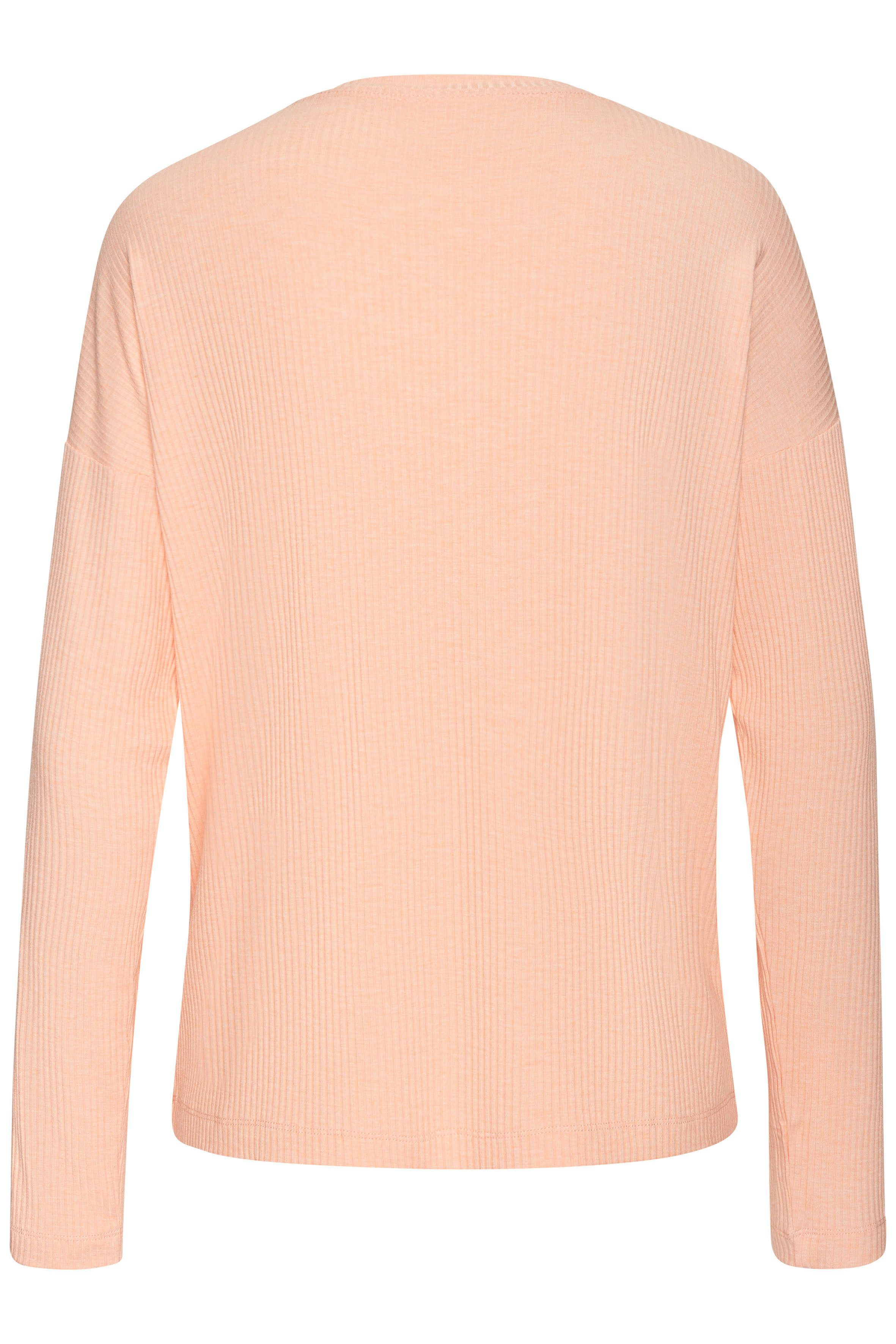 s.Oliver RED LABEL Beachwear Pyjama top in aangename 4x4 ribkwaliteit