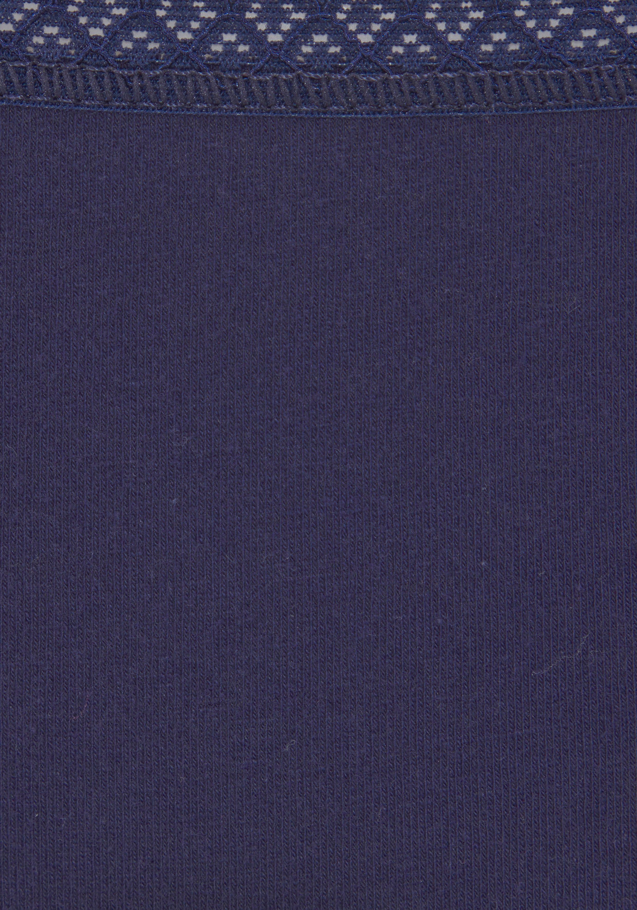 Vivance Brazilian slip met fijne kantafwerking en van zachte katoenkwaliteit (7 stuks in set)