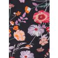 lascana korte jumpsuit met bloemenprint multicolor