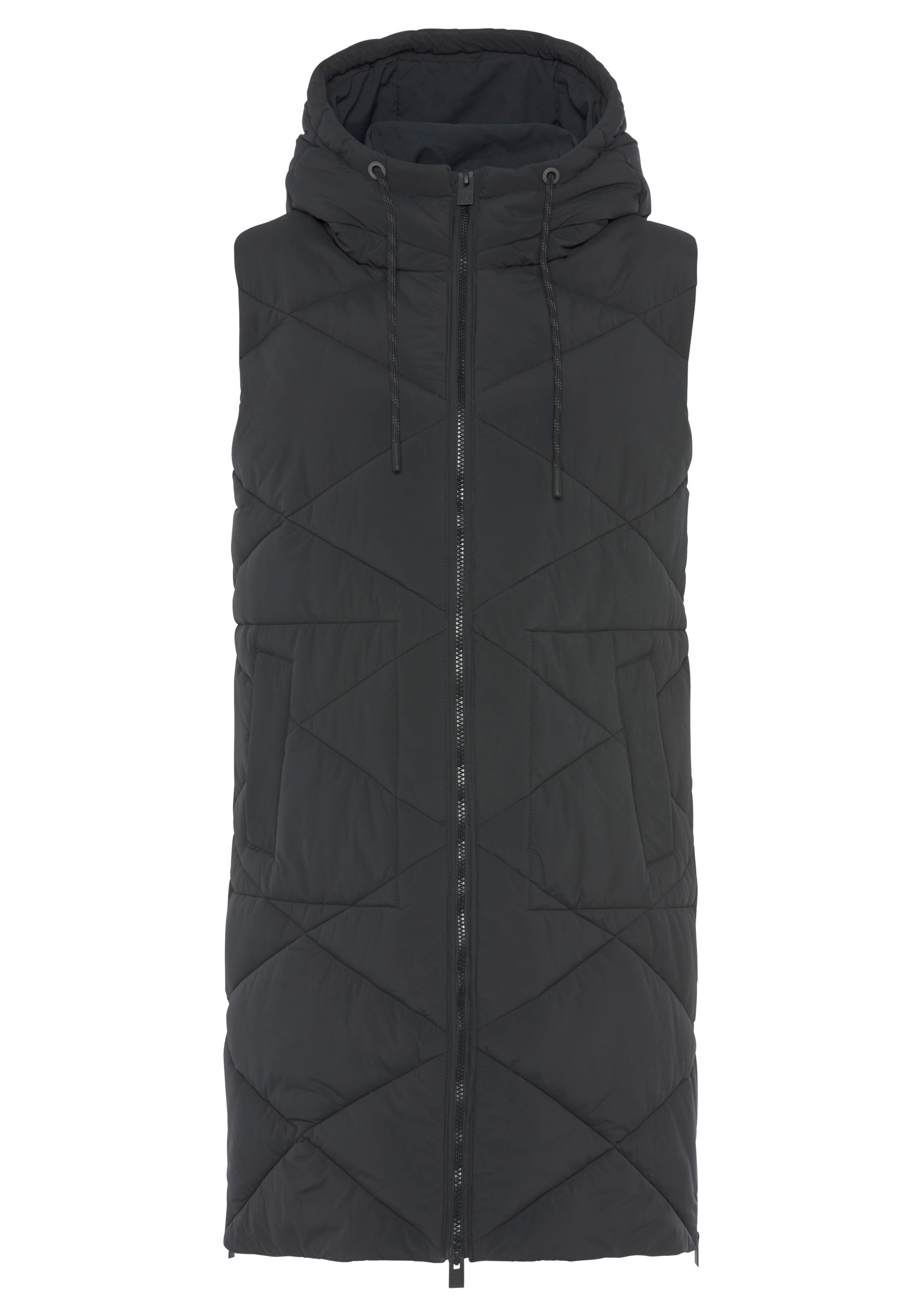 Elbsand Bodywarmer met een capuchon