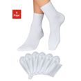 h.i.s sokken met comfortabele frotté (6 paar) wit