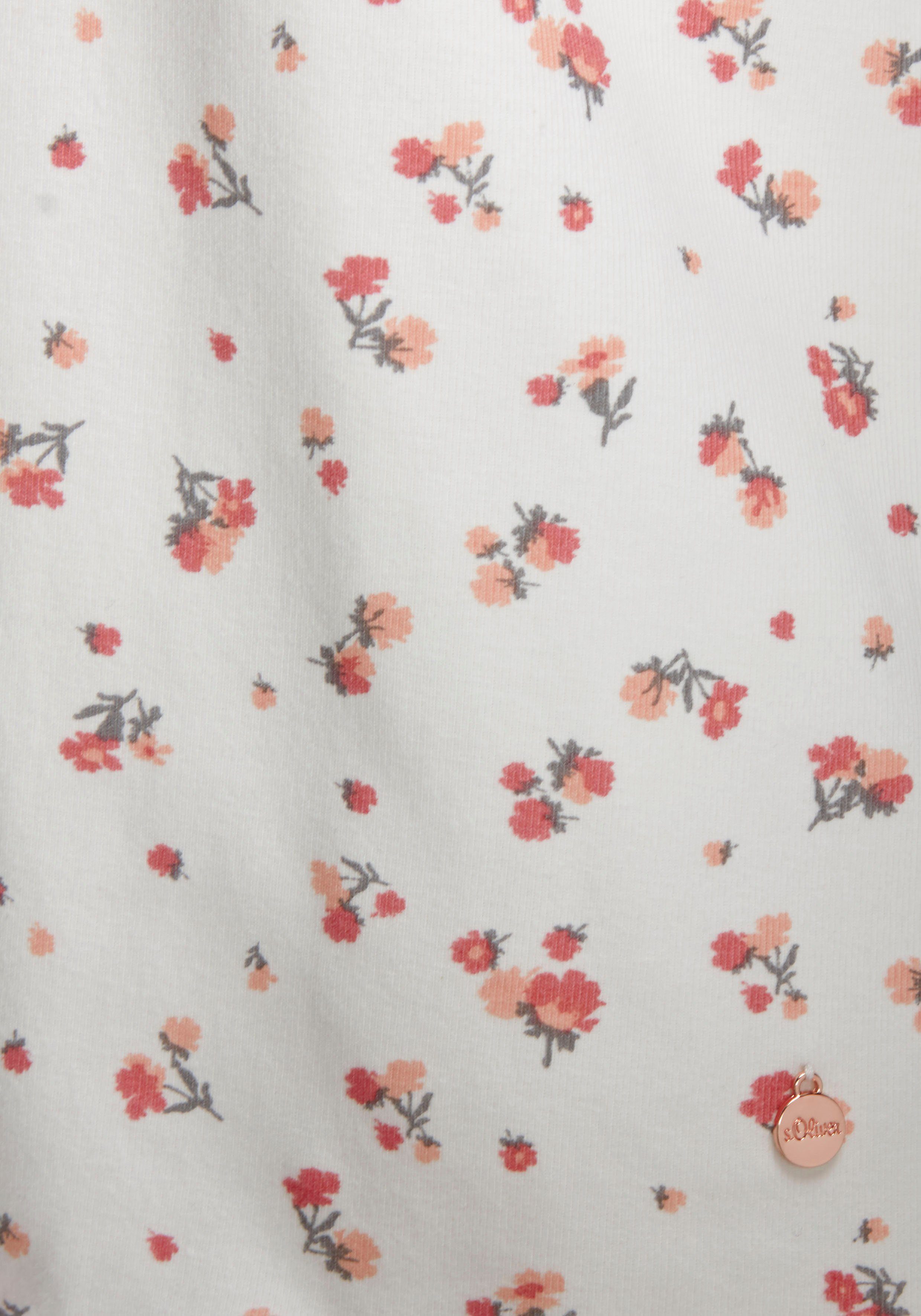 s.Oliver RED LABEL Beachwear Pyjama top met pofmouwen
