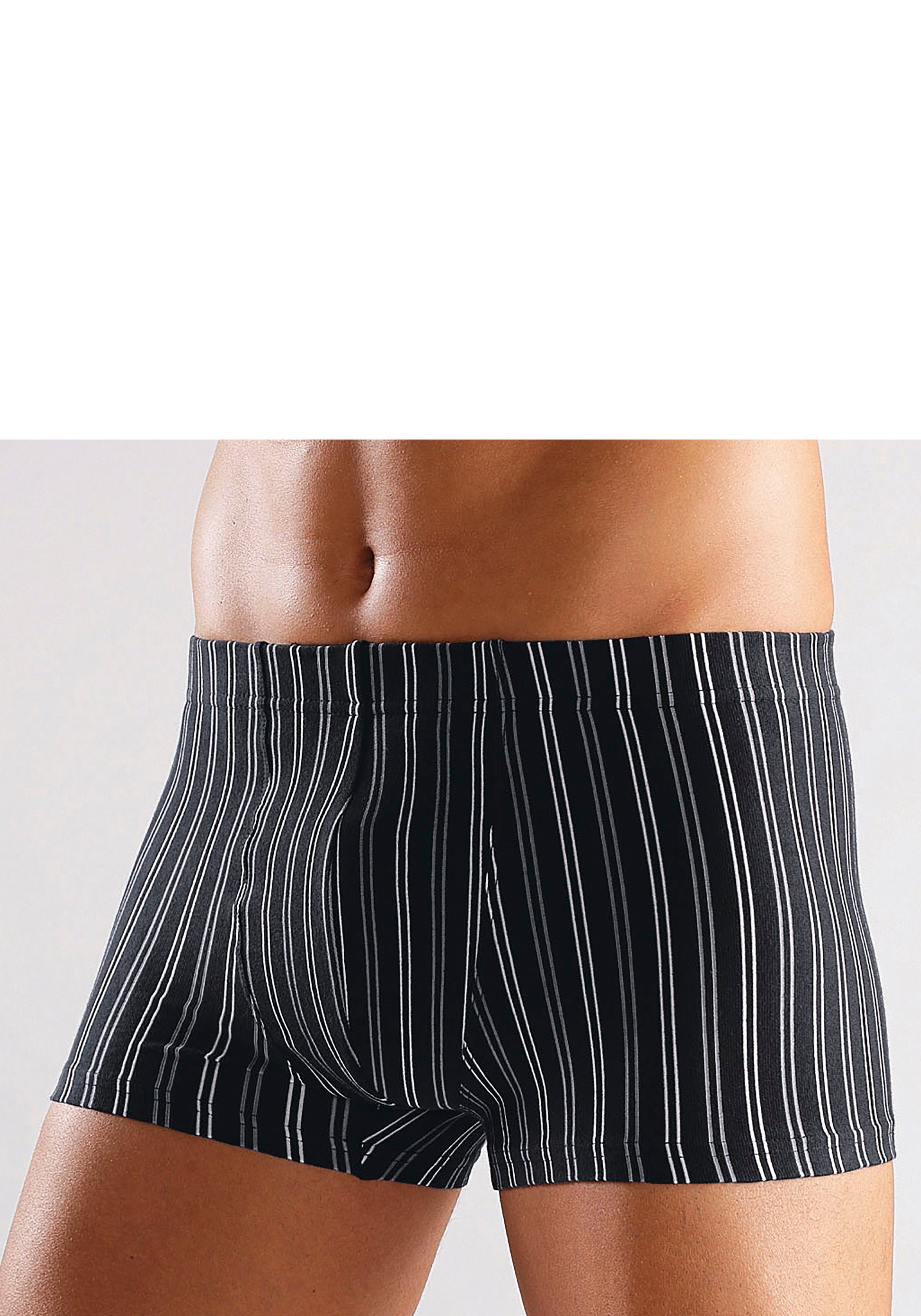 le jogger® Boxershort voor heren met strepen van voorgeverfd garen (set, 3 stuks)