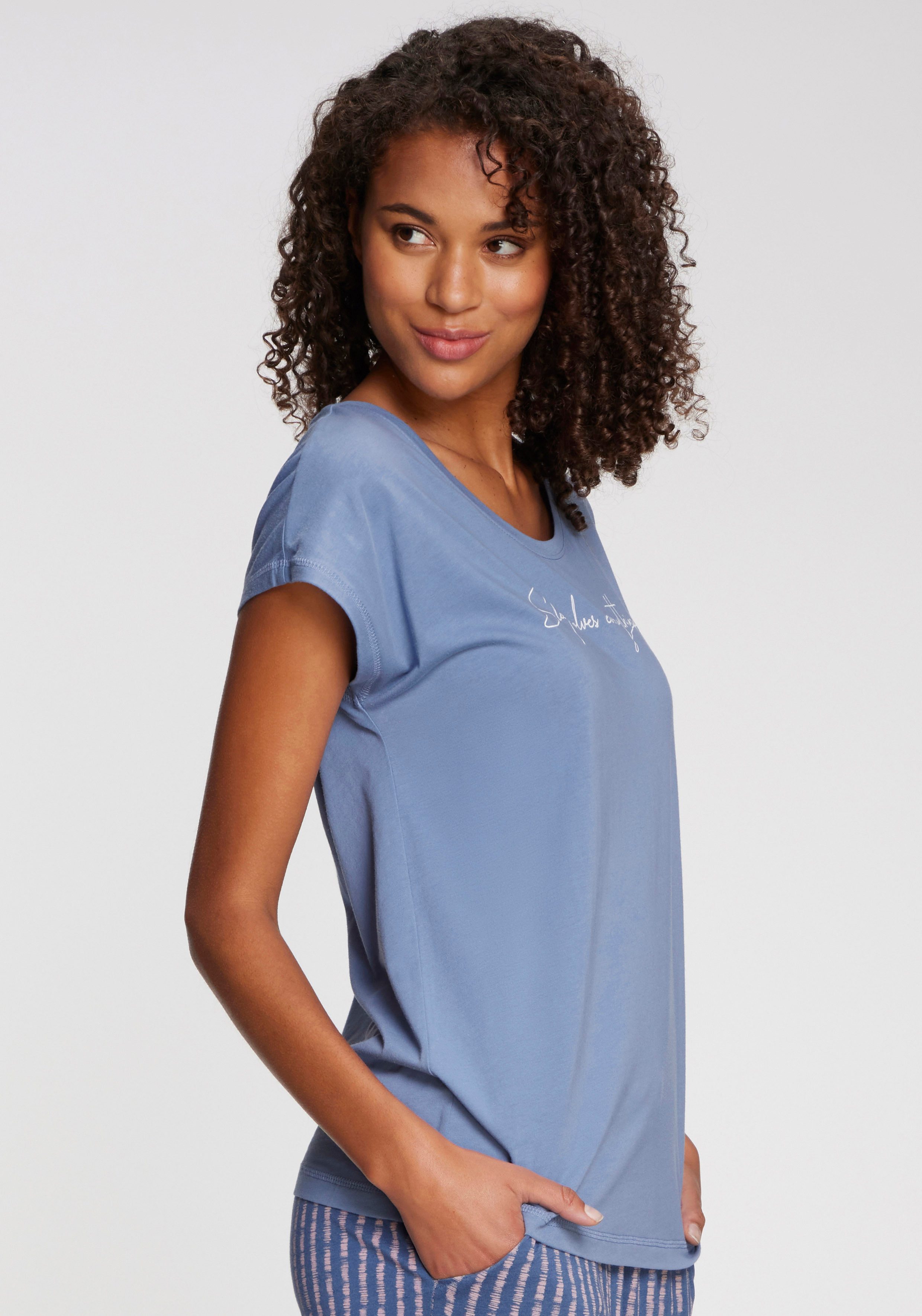 Vivance Dreams T-shirt Met kleine frontprint