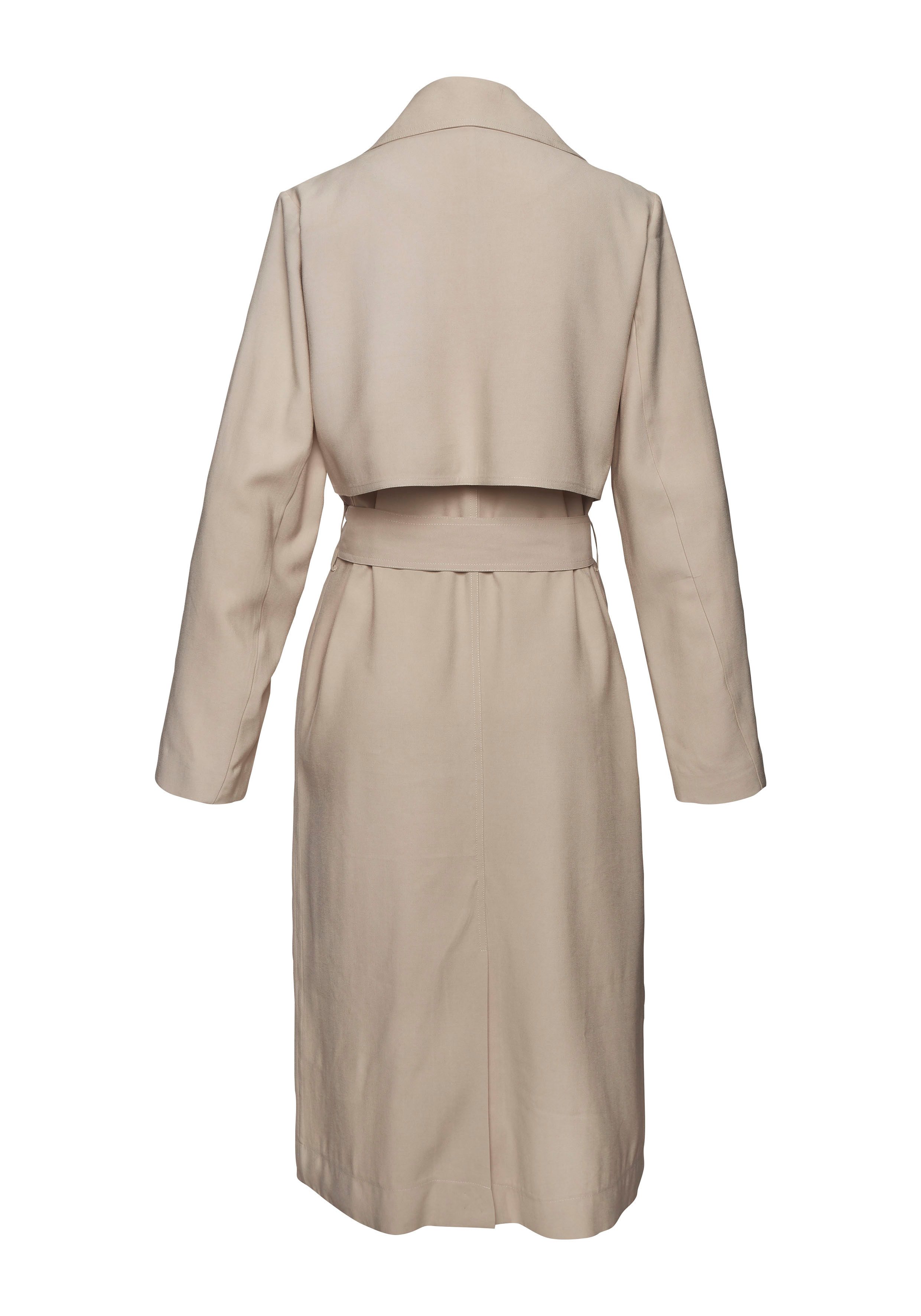 Lascana Trenchcoat met riem om te reguleren, zomer-trenchcoat, lichte jas