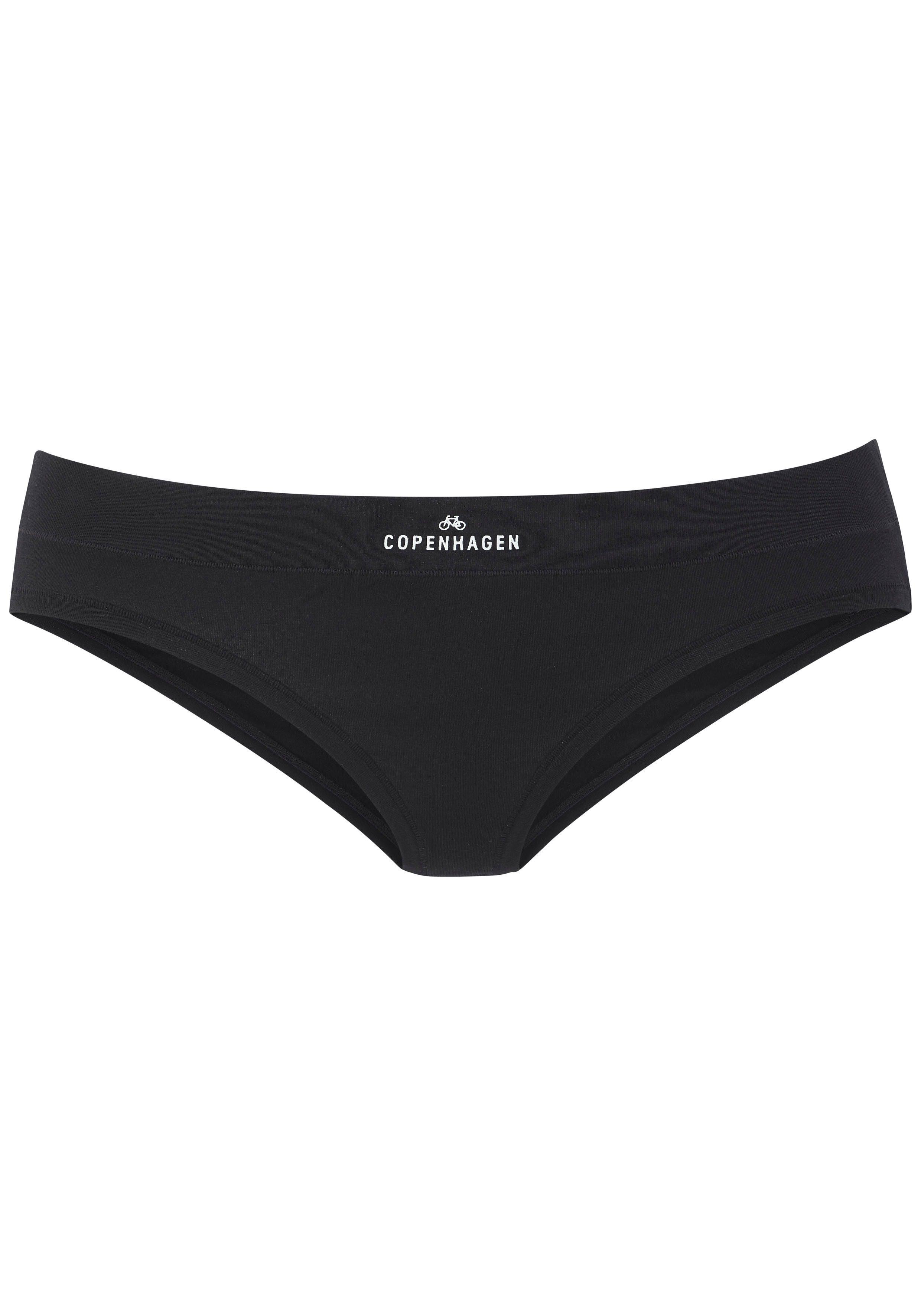 Copenhagen Studios Bikinibroekje Met logoprint bij de band van zachte bio-katoenkwaliteit (Set van 3)