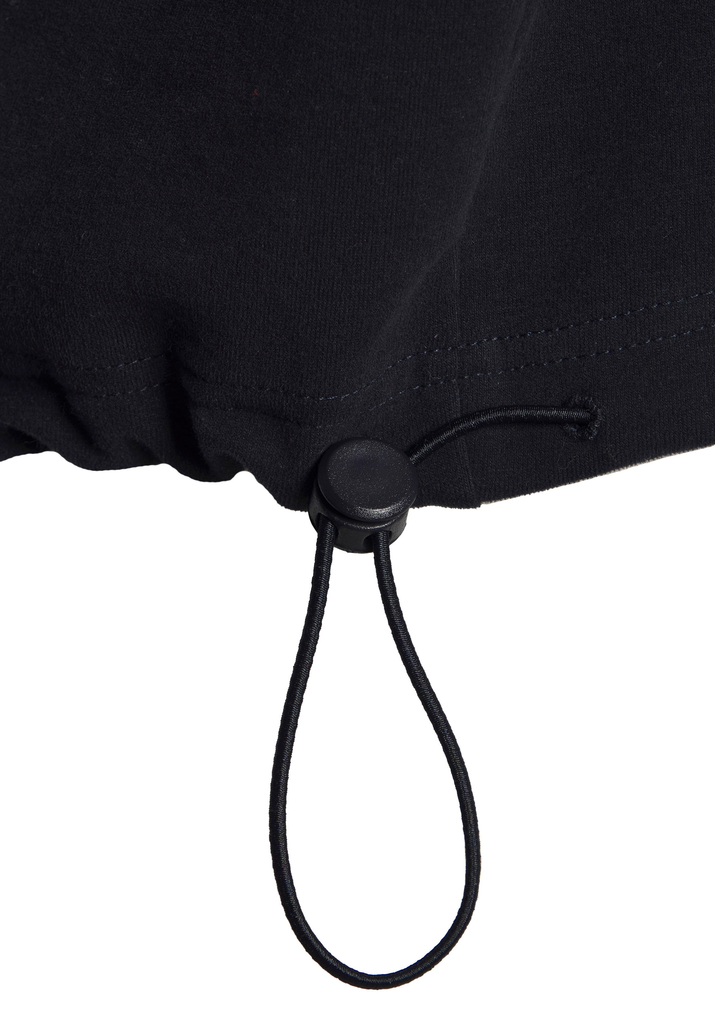 Elbsand Sweatshirt Carisa met verstelbaar elastiek aan de zoom