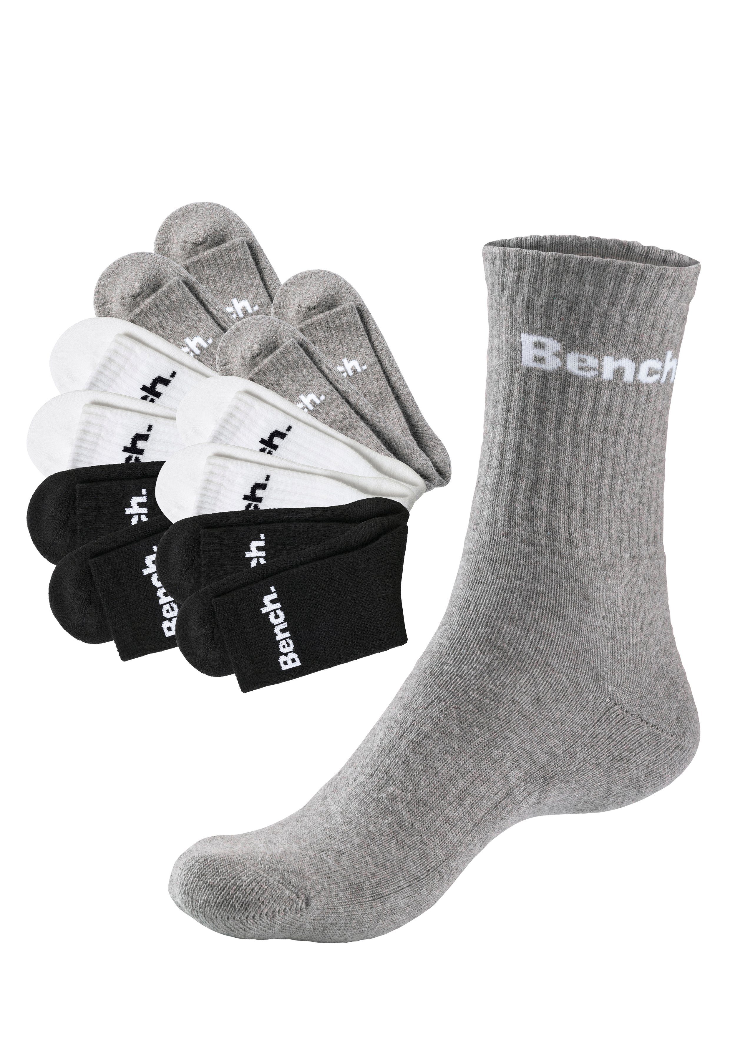 Bench. Tennissokken met voetbekleding (set, 12 paar)