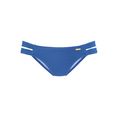 sunseeker bikinibroekje fancy van structuurstof blauw
