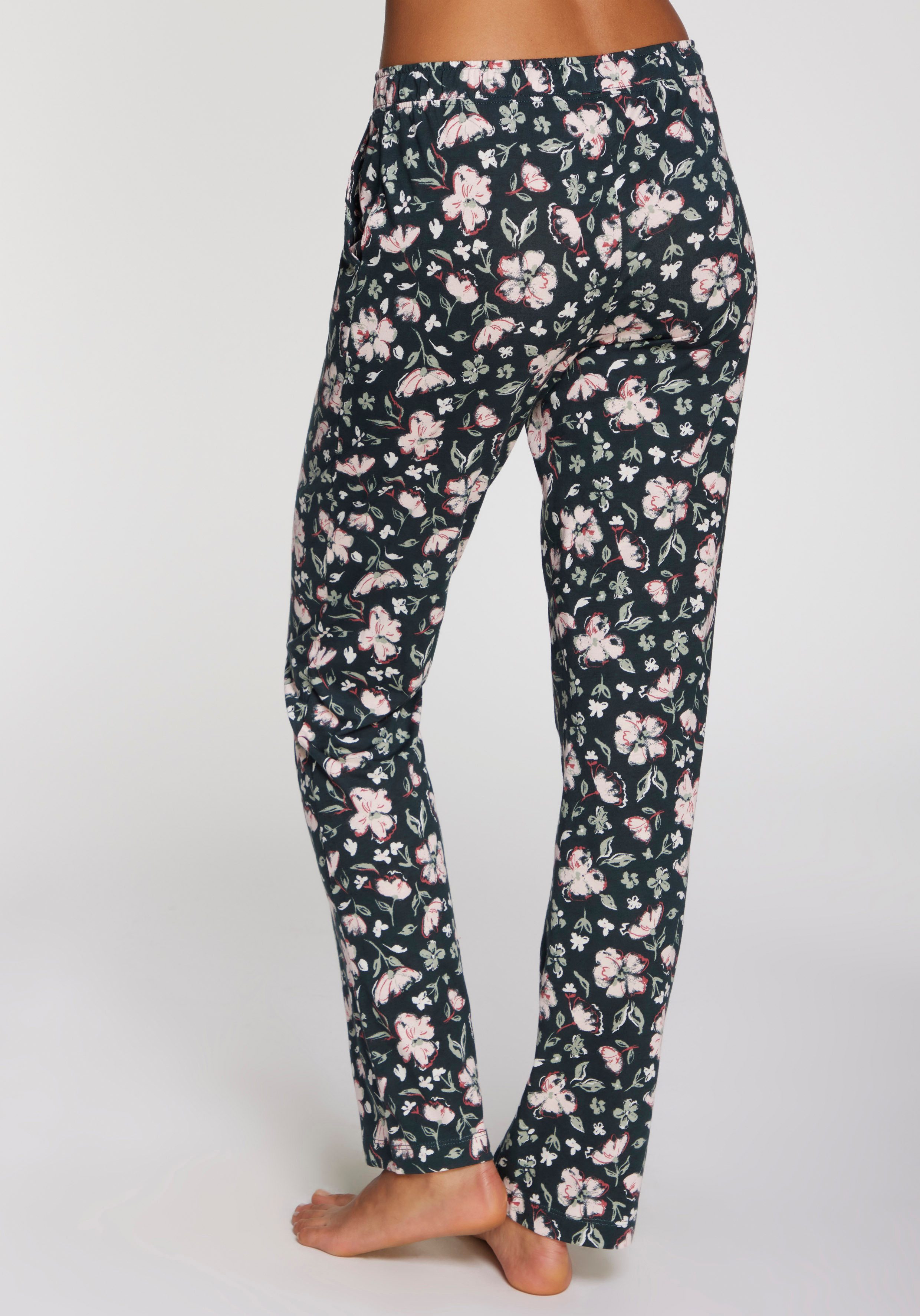 s.Oliver RED LABEL Beachwear Pyjamabroek Mooie alloverpatroon