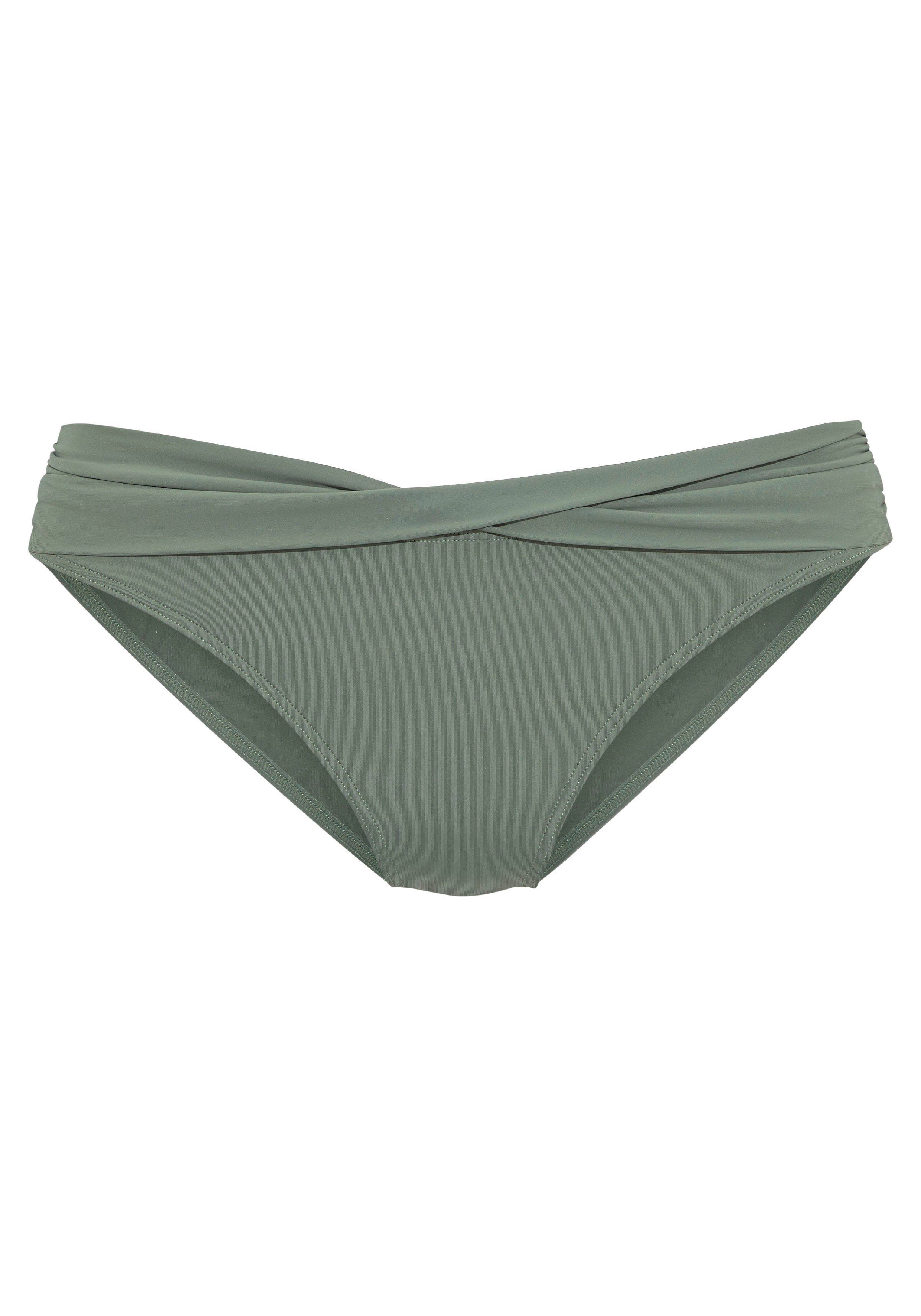 s.Oliver RED LABEL Beachwear Bikinibroekje Spain met gedraaide boord