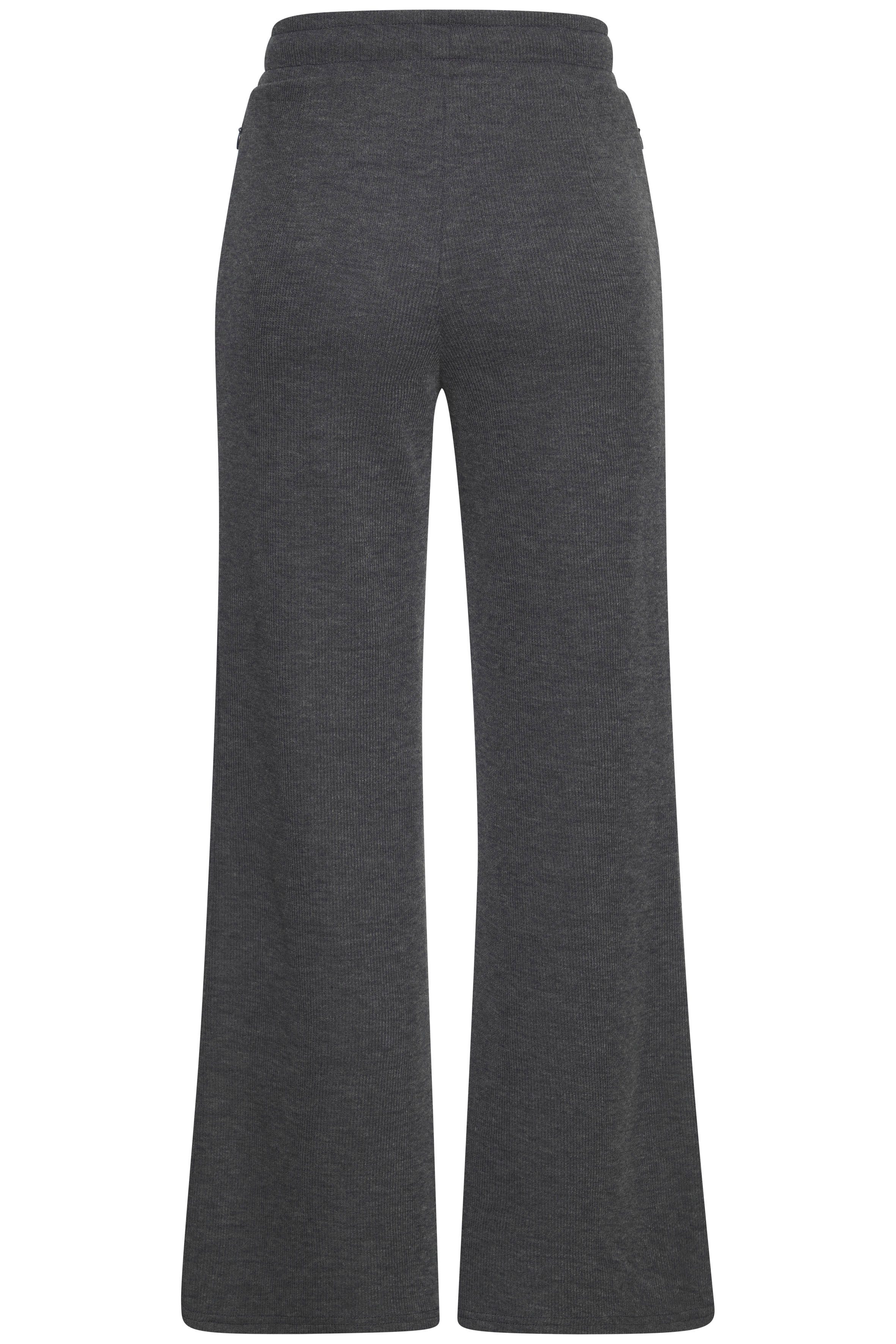 French Connection Loungebroek in geribde tricot-look