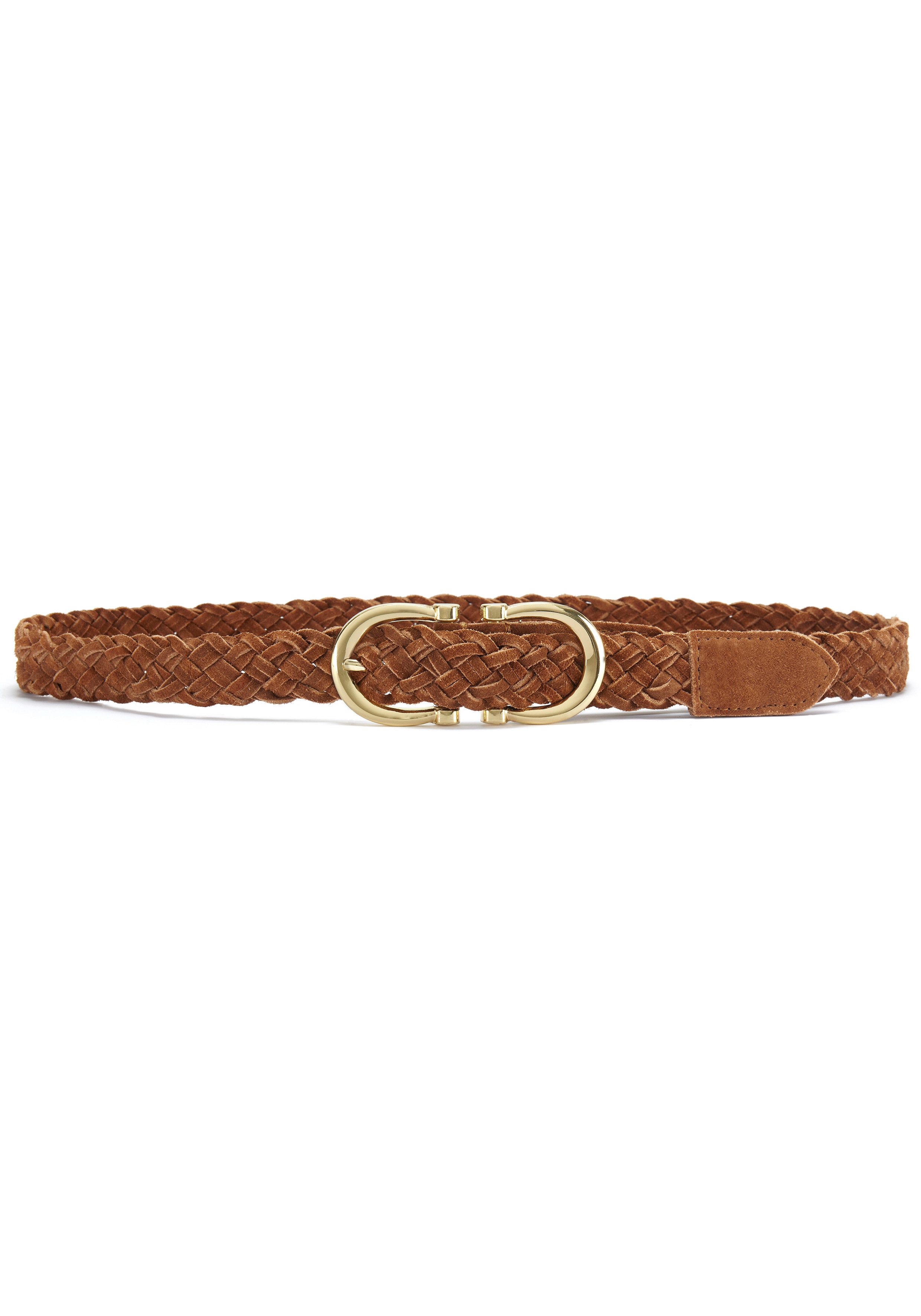 Lascana Heupriem Leren riem Vlechtriem, riem van leer, voor jeans & jurken, broekriem