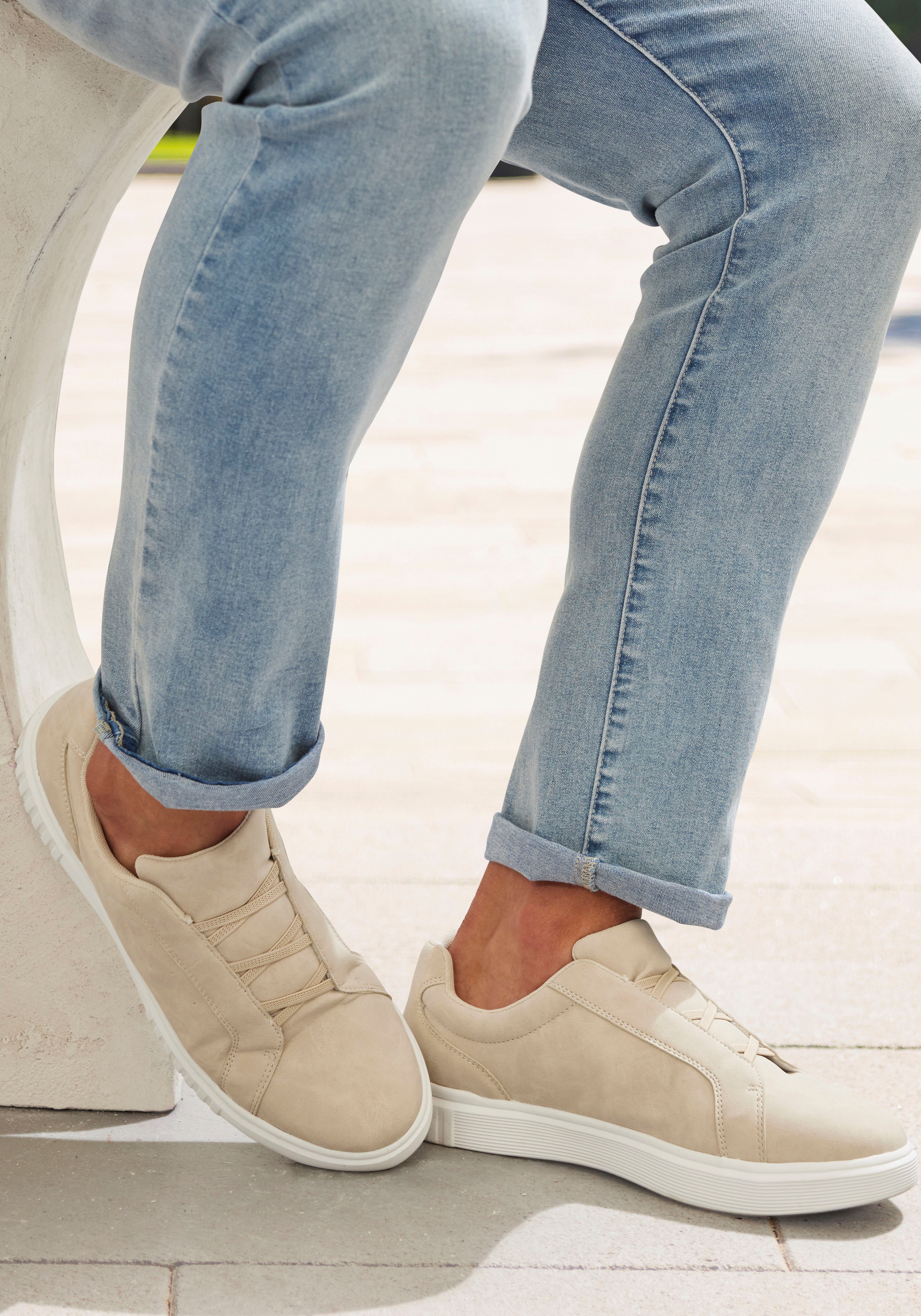 John Devin Sneakers Vrijetijdsschoen, veterschoen, slip-on sneaker unisex vegan