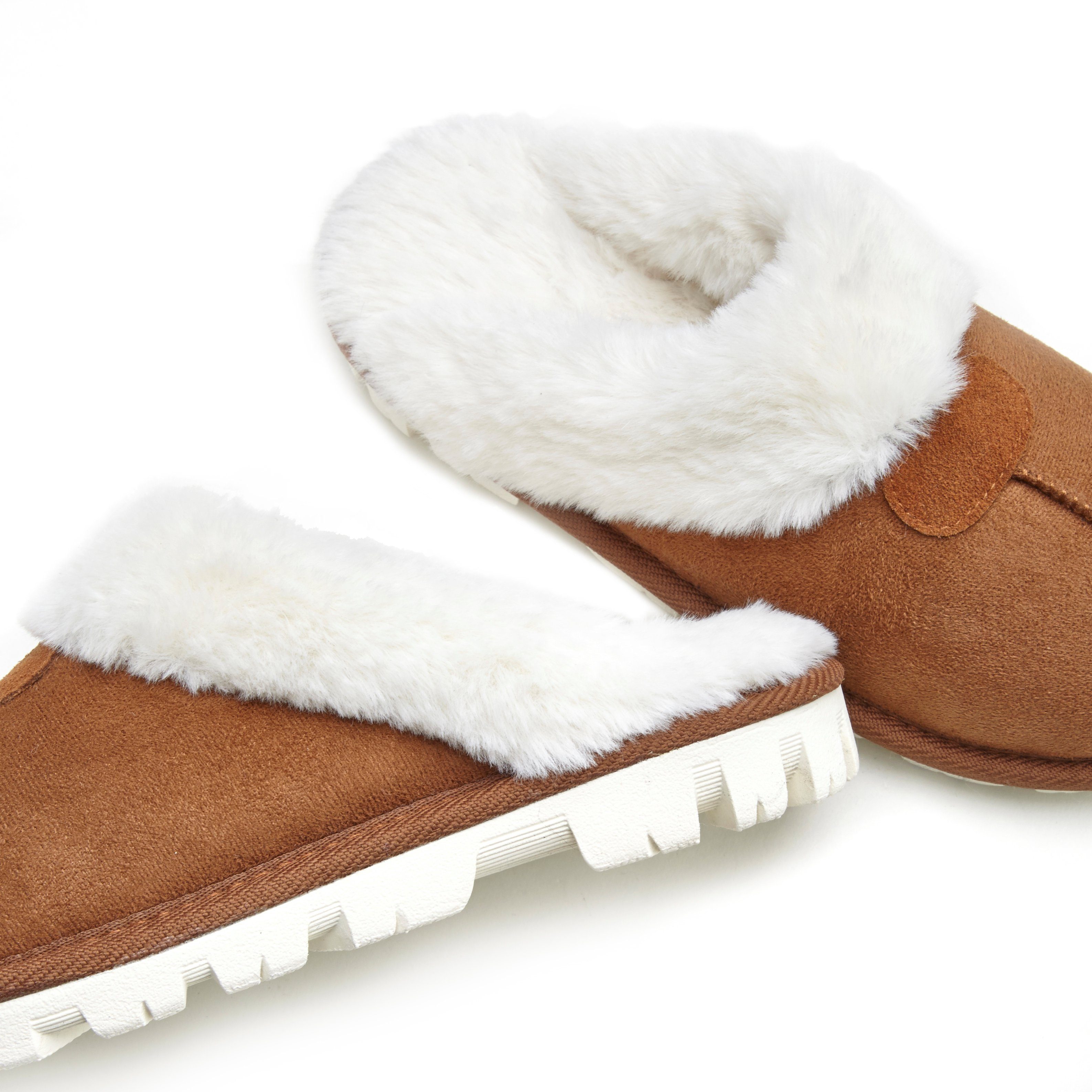 Vivance Slippers Pluche pantoffels, pantoffel, pantoffels, klompen, slippers,