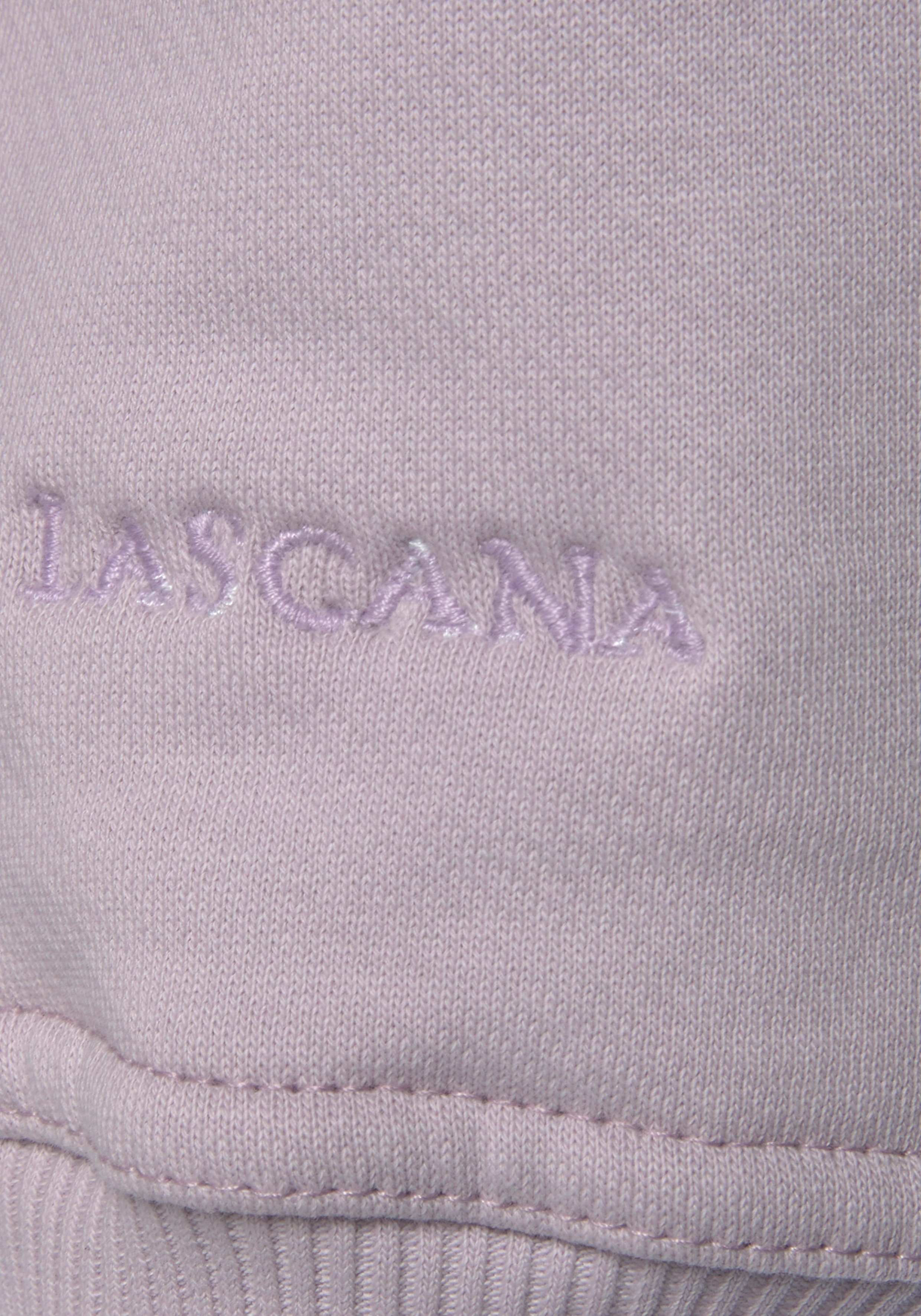 Lascana Hoodie van biologische katoen, loungewear