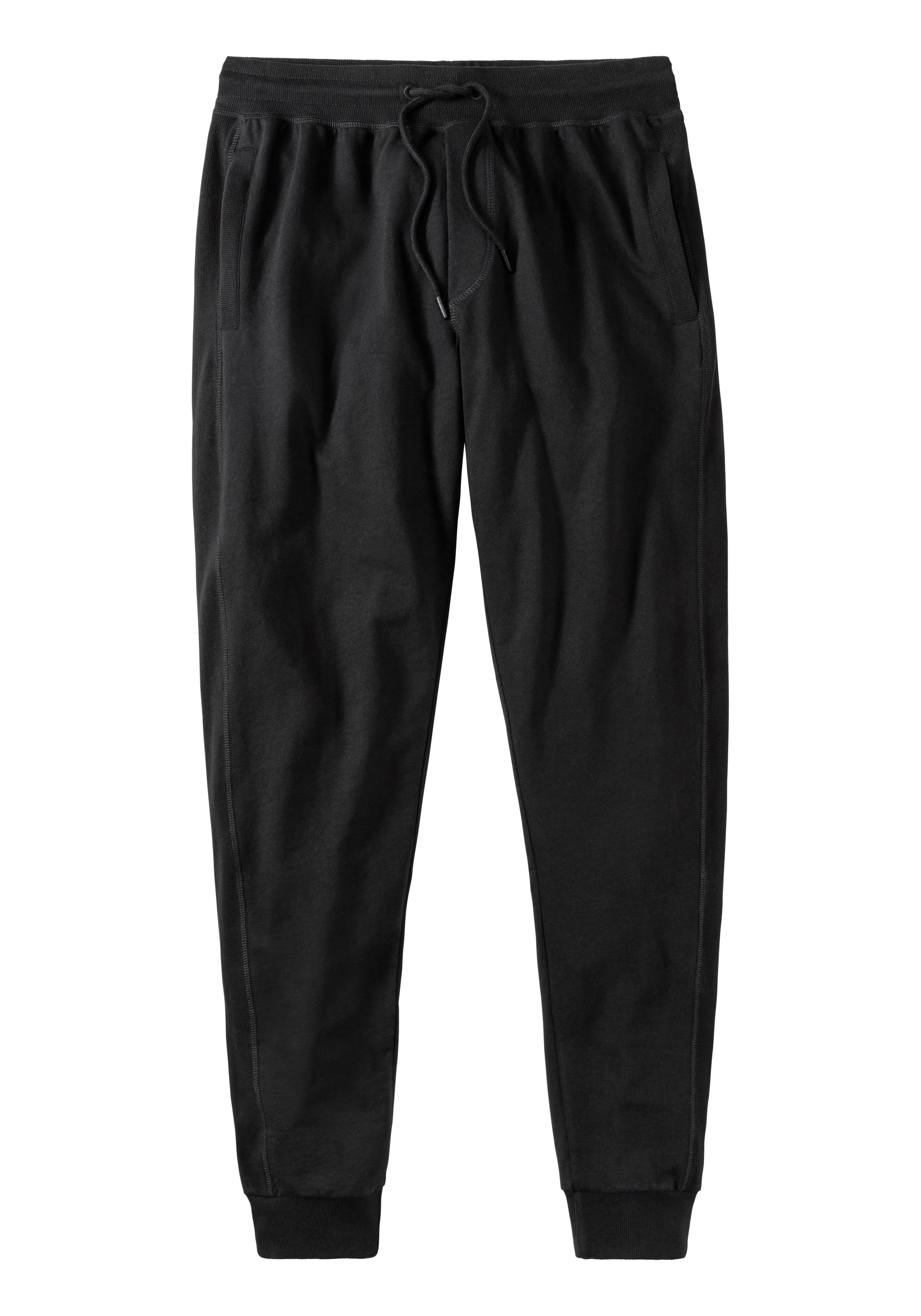 s.Oliver RED LABEL Beachwear Sweatbroek Joggingbroek met zij rib-inzet