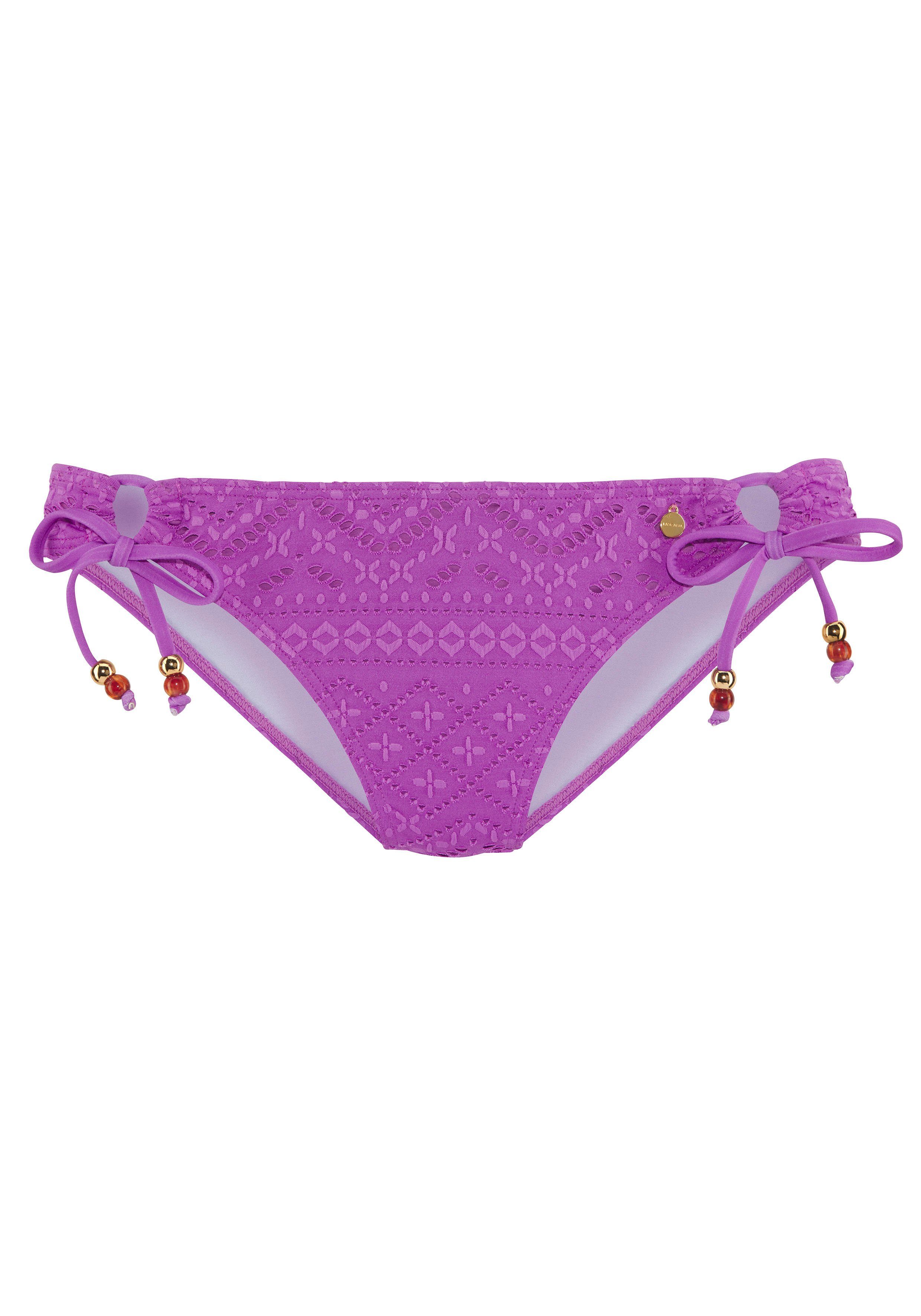 Lascana Bikinibroekje Omara met broderie anglaise