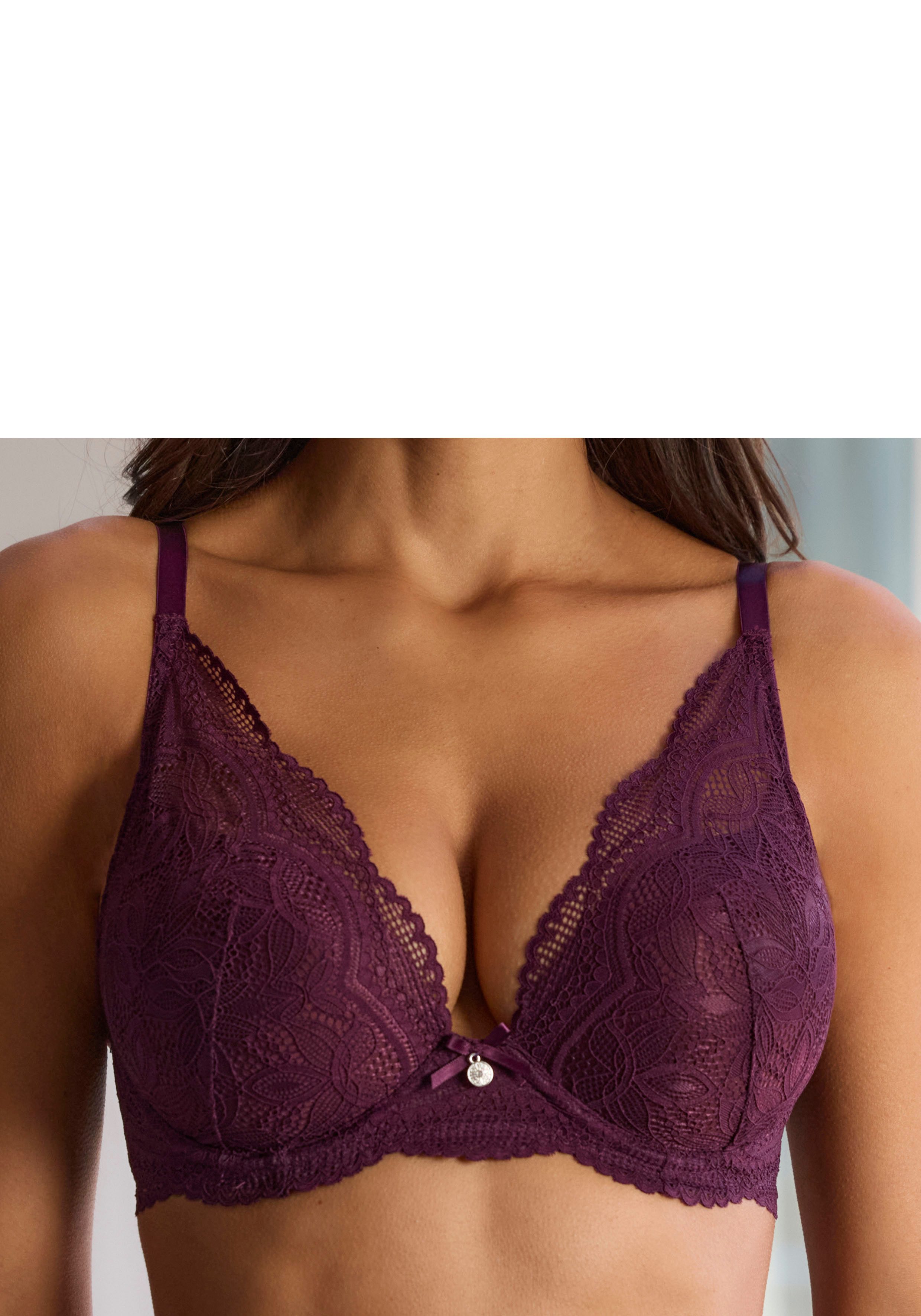 Nuance Bh met halterbandjes Vivianna met verschillende bandjes varianten, met bloemige kant, lingerie