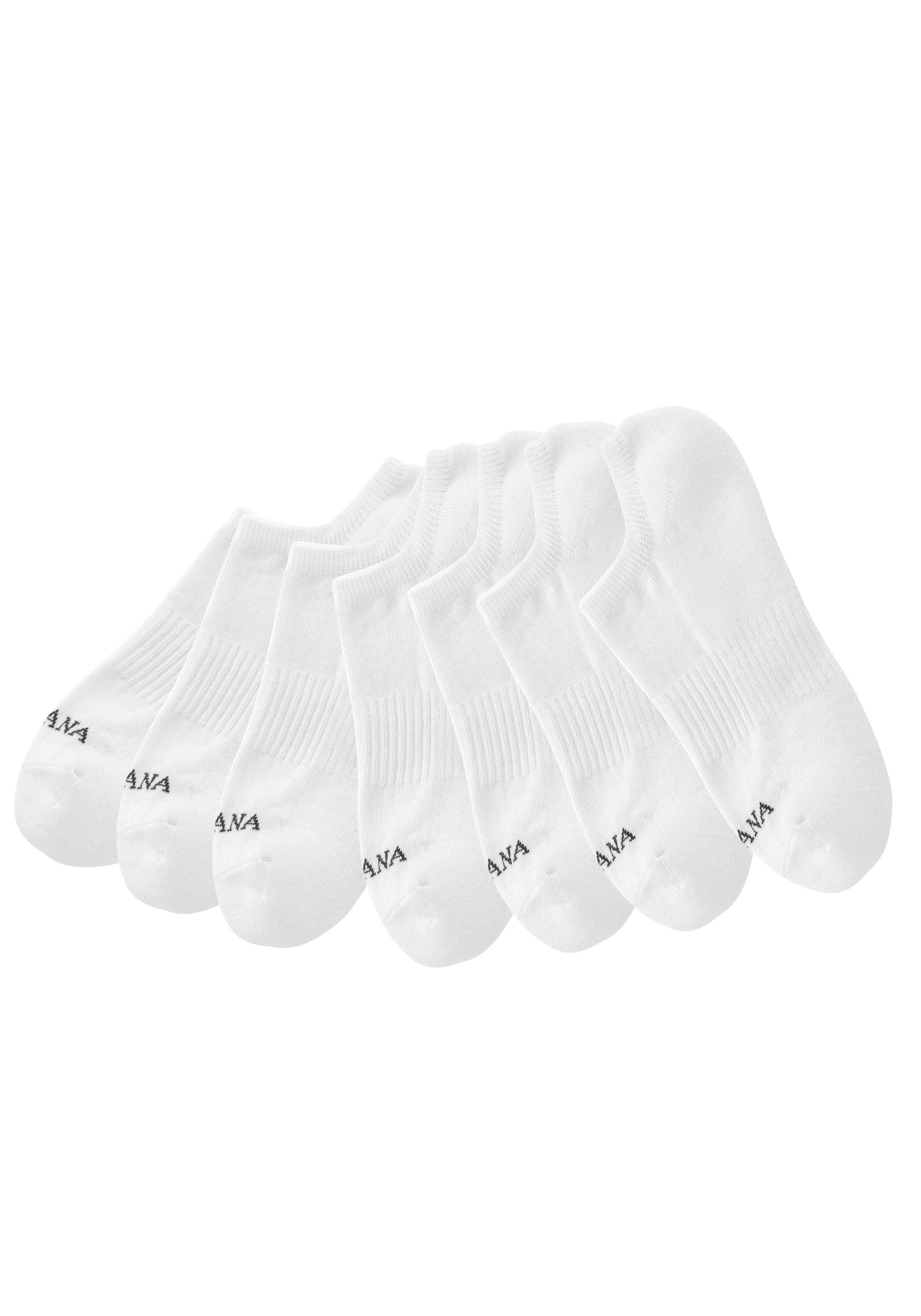 active by Lascana Sneakersokken met voetfrotté (set, 7 paar)