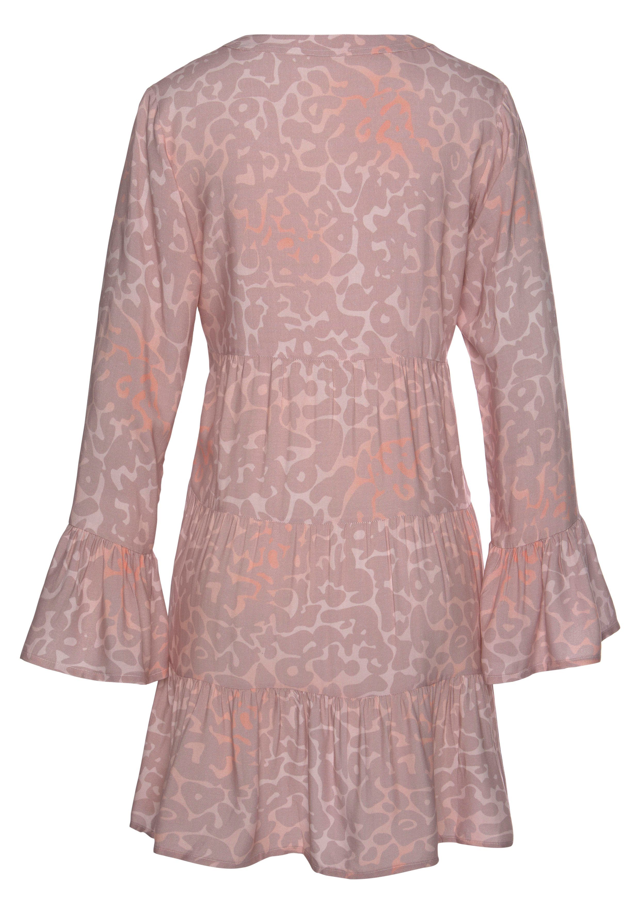 Buffalo Lange blouse met luipaardprint