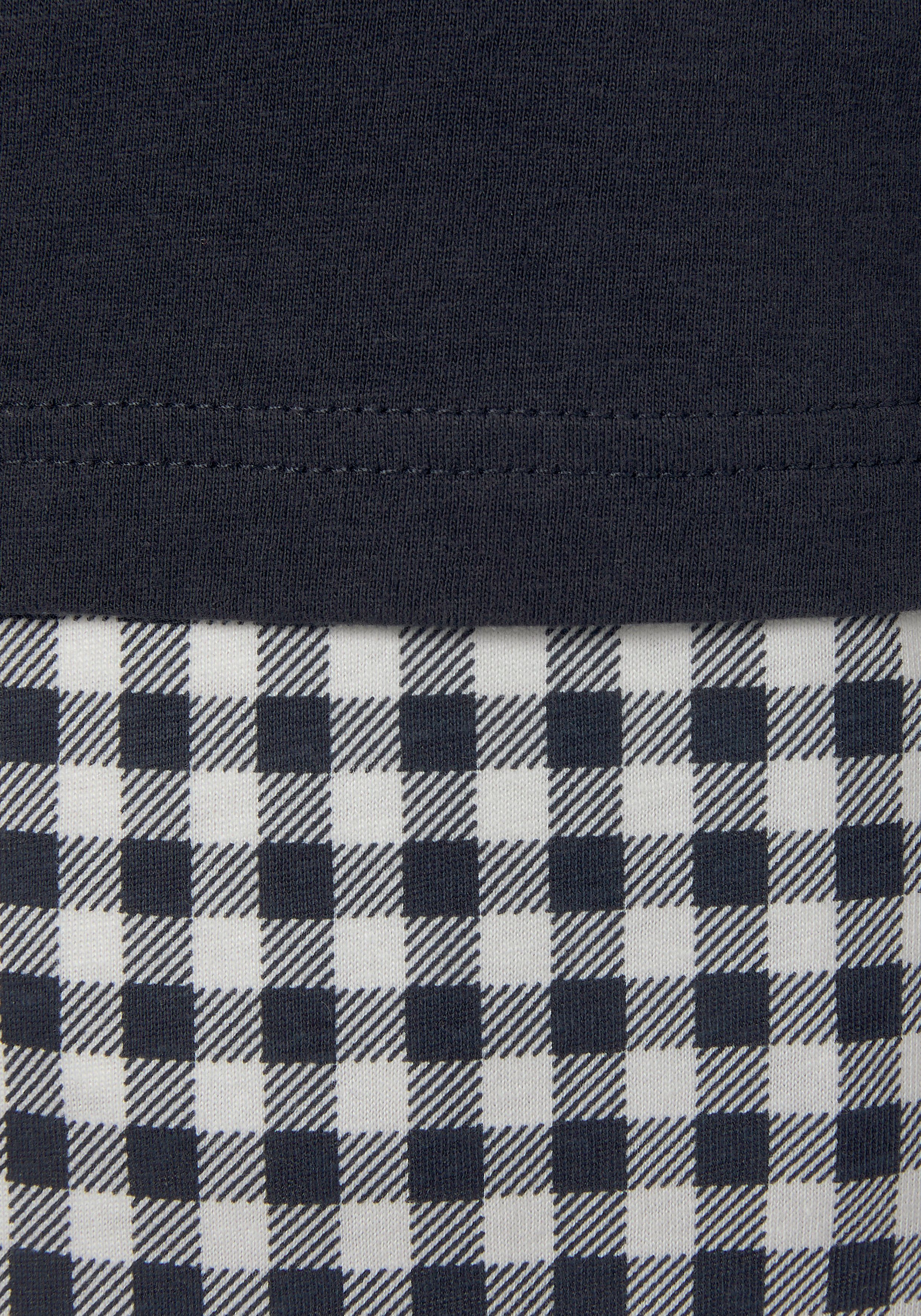 Vivance Dreams Pyjama met een grote frontprint (2-delig)