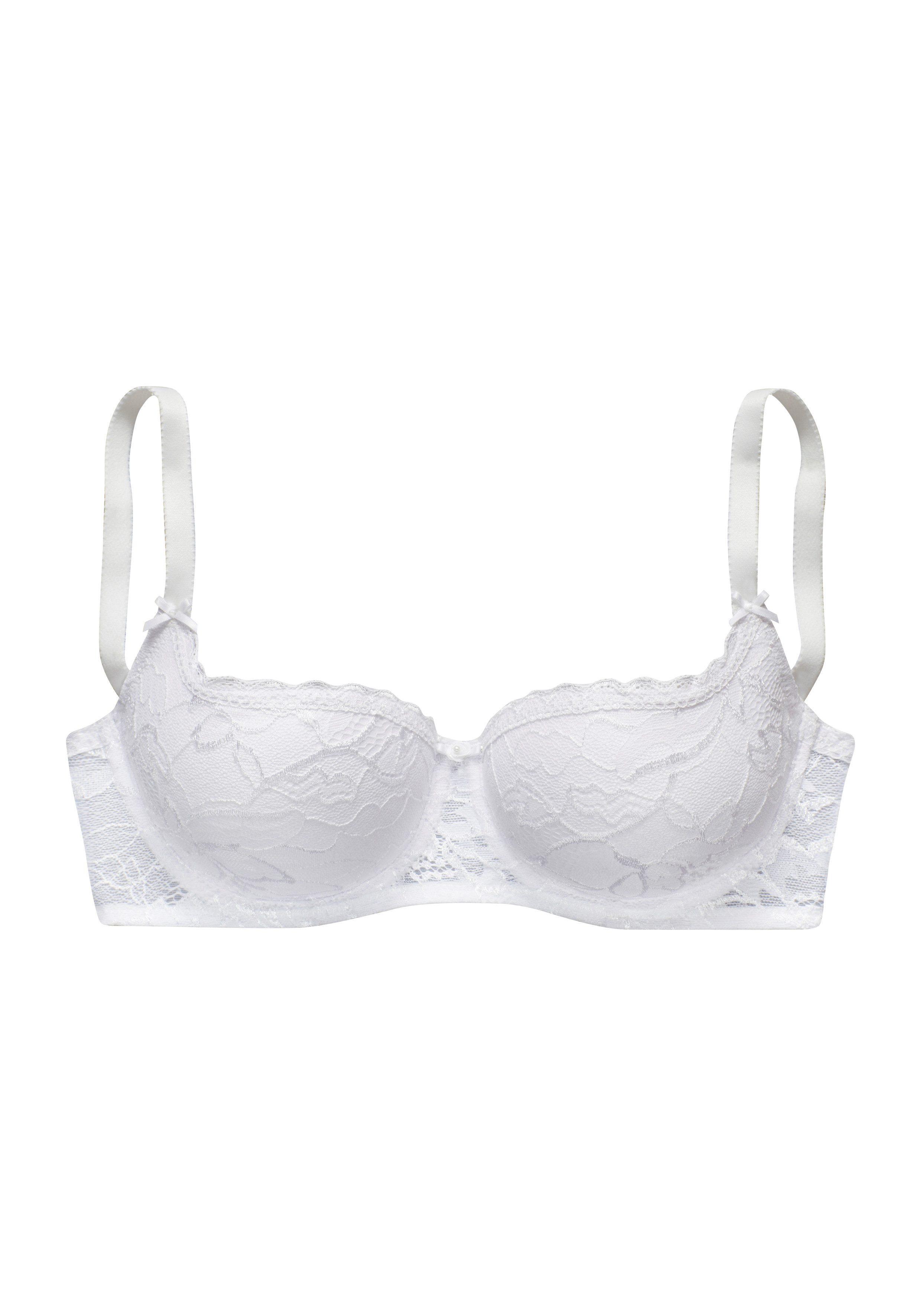 Nuance Balconette-bh met beugel van glanzende jacquardkant, sexy lingerie