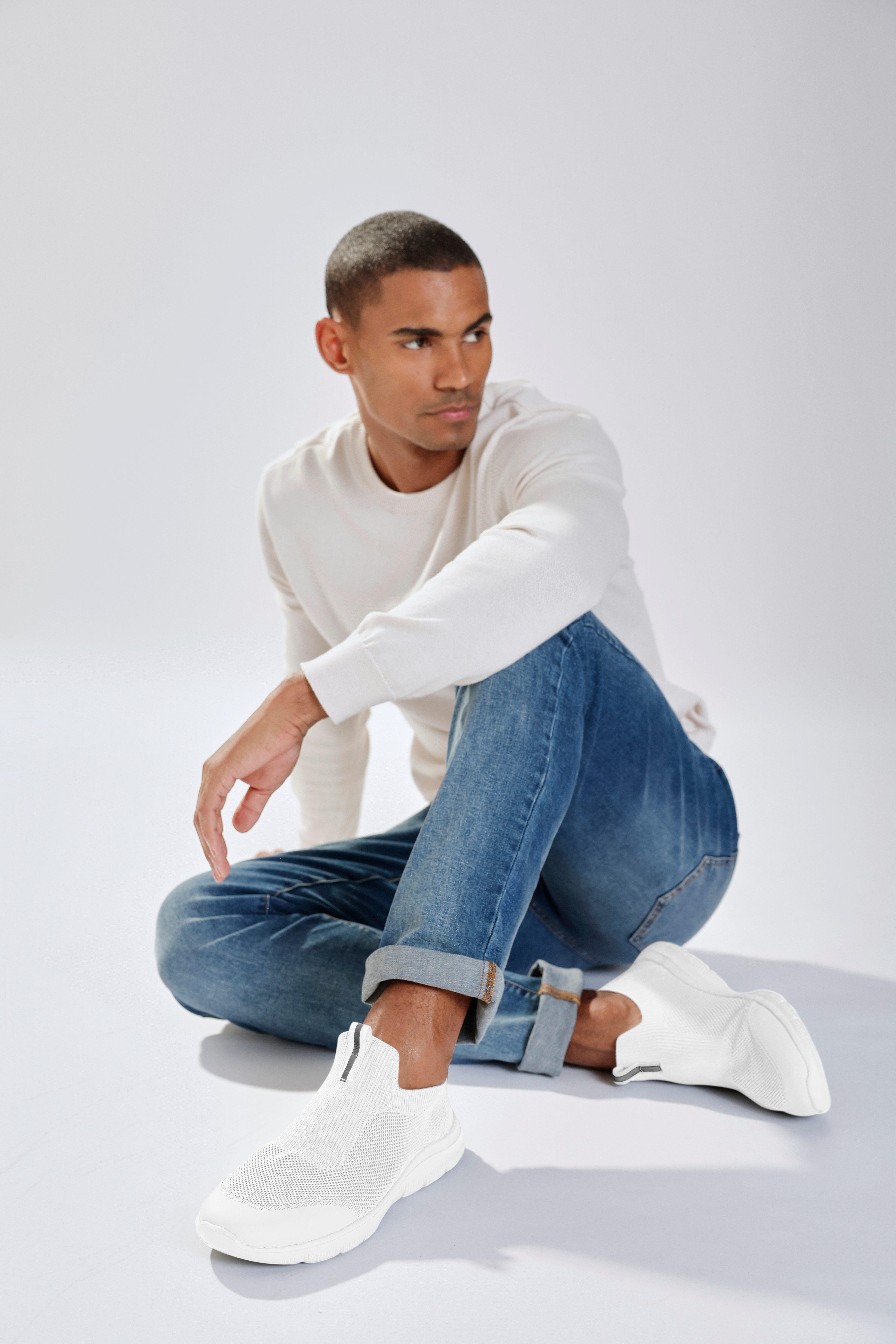 John Devin Sneakers Slipper, vrijetijdsschoen, sneaker met ultralichte zool Unisex VEGAN