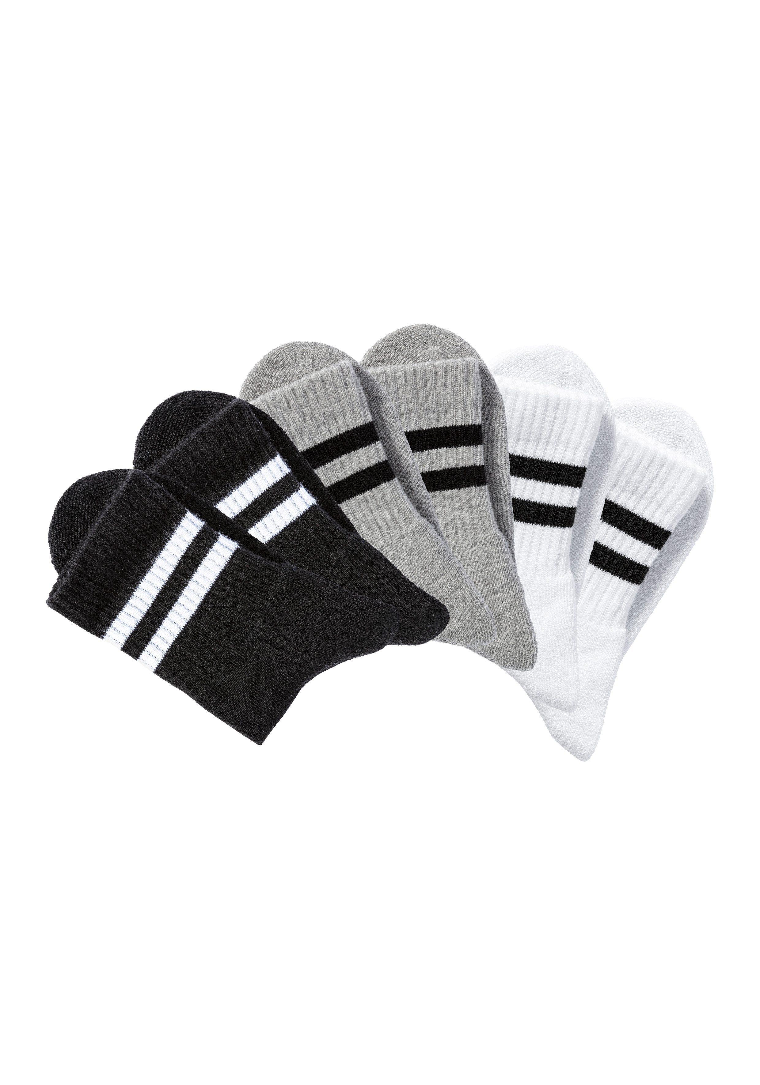 H.I.S Sportsokken klassieke tennissokken (set, 6 paar)
