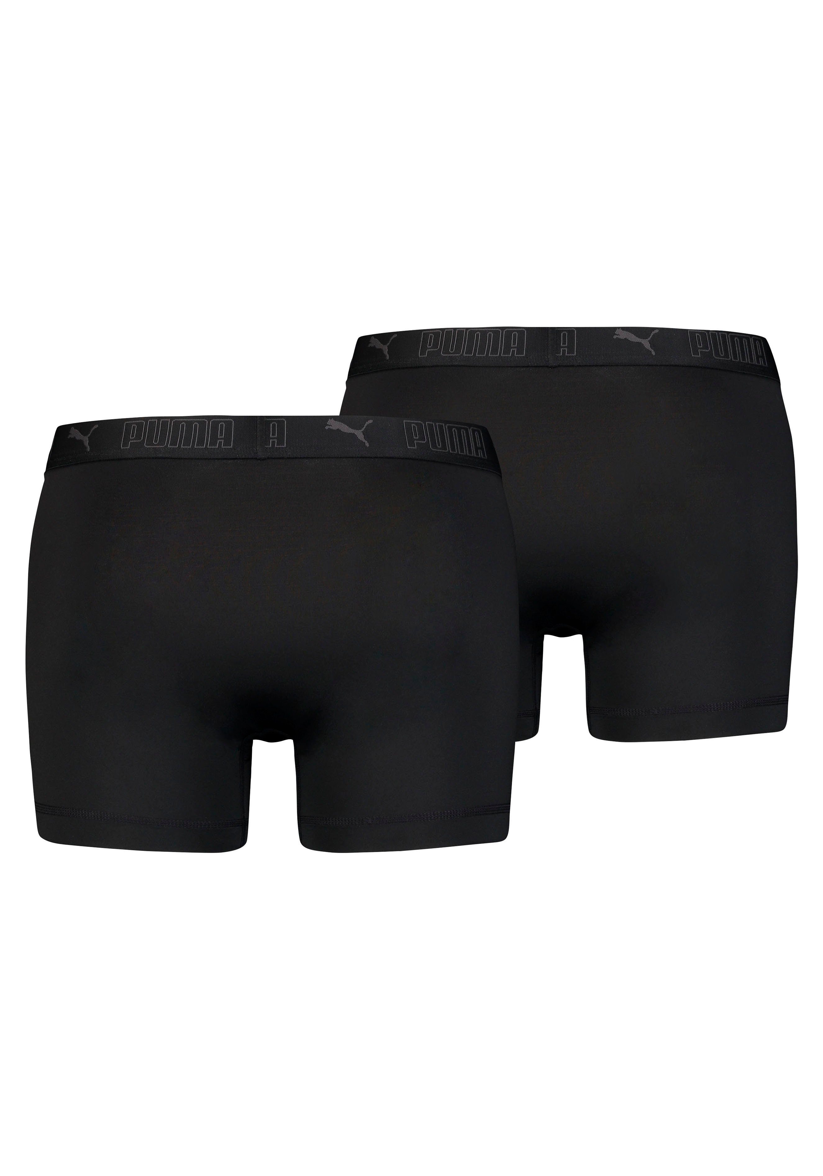 PUMA Boxershort PUMA MEN SPORT MICROFIBER BOXERS 2P (2 stuks, Set van 2)
