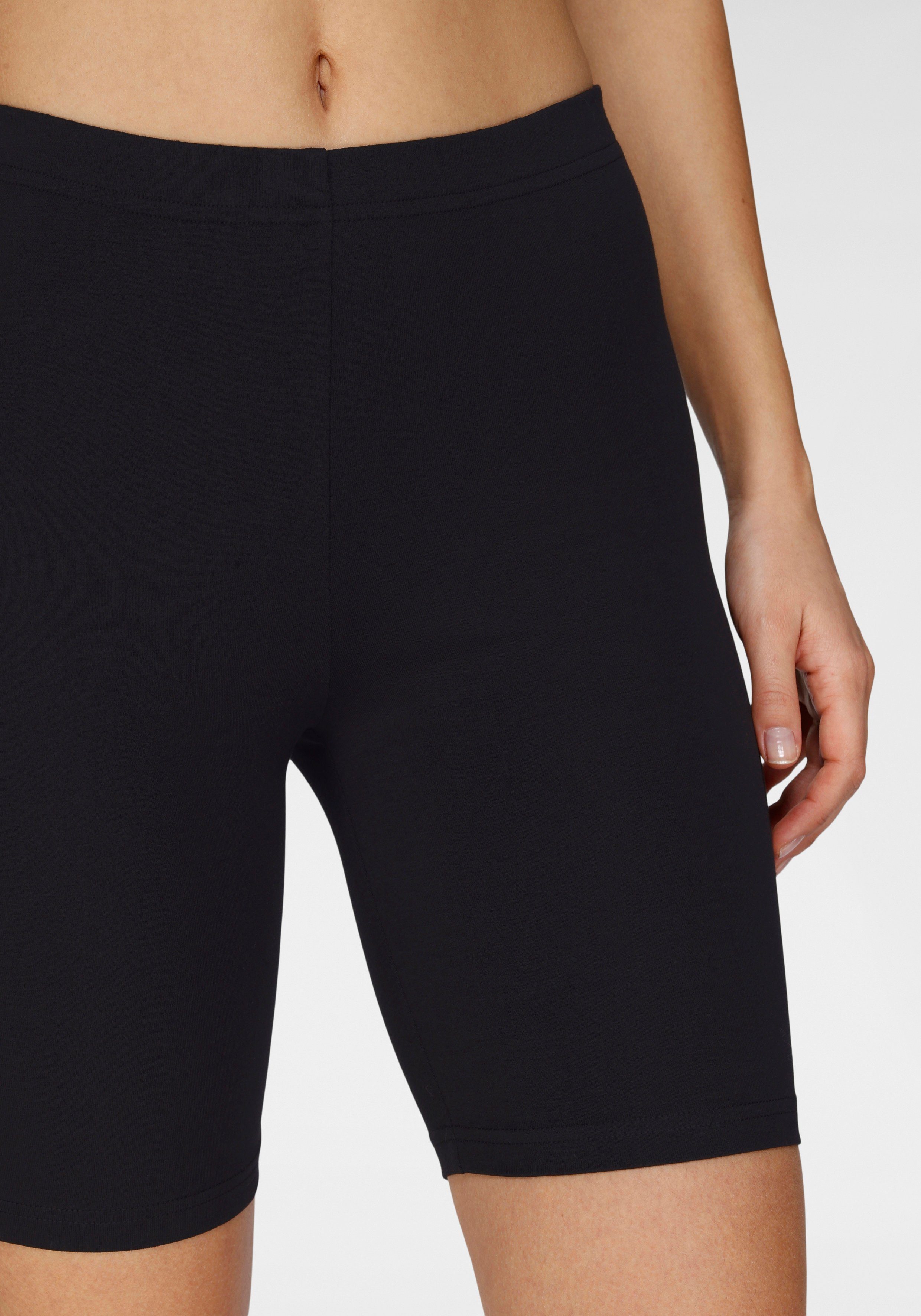 vivance active Fietsbroekje met rubberen tailleband, loungewear (Set van 2)