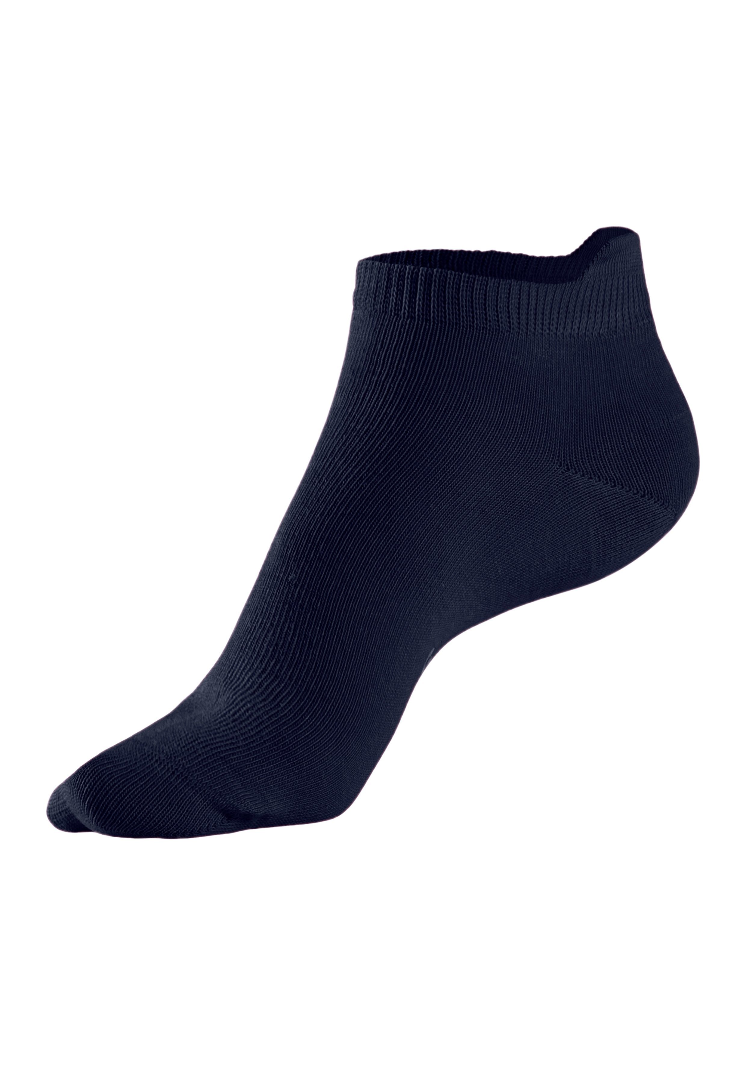 H.I.S Sneakersokken met verlengd boord aan de achterkant (set, 8 paar)