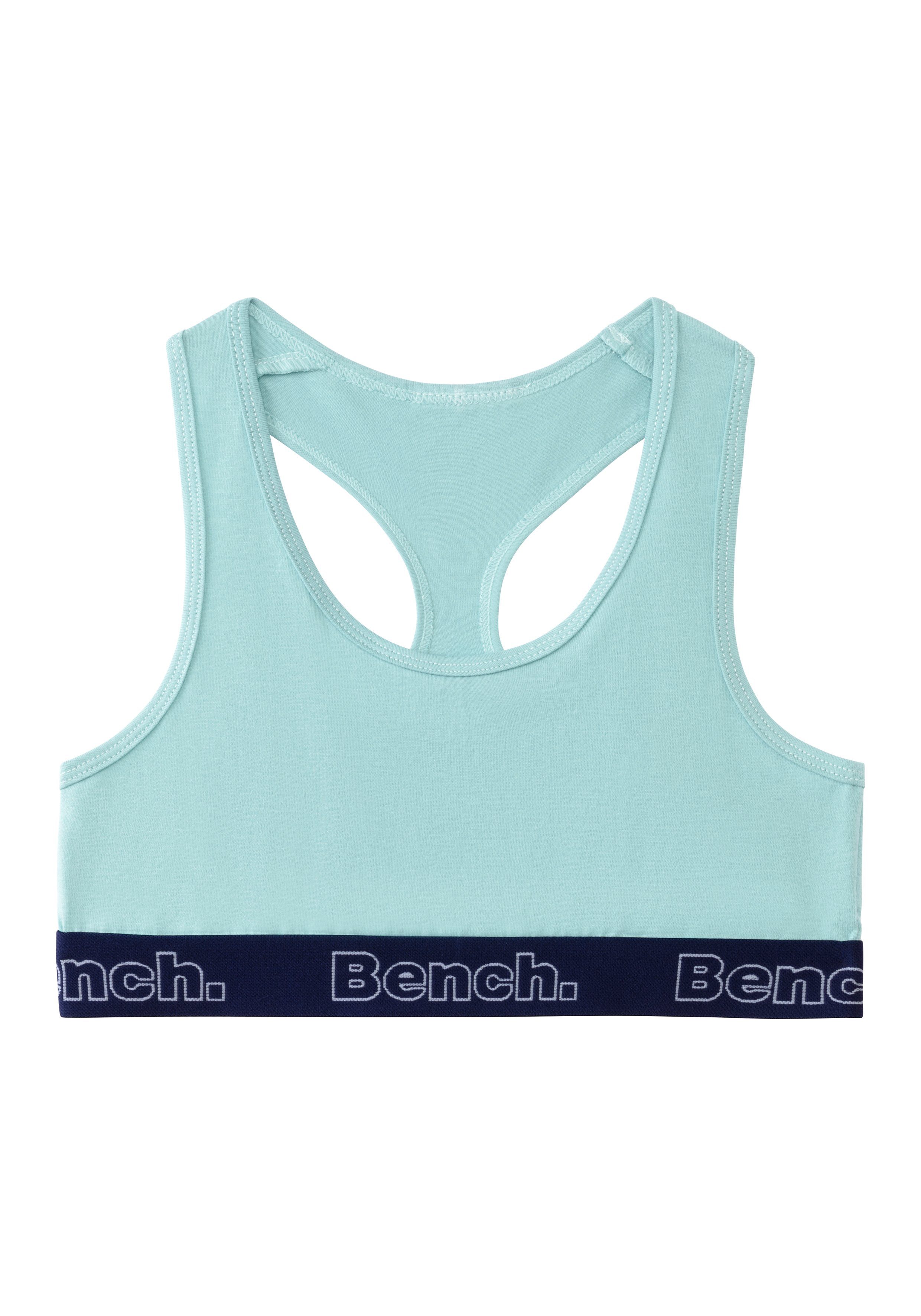 Bench. Bustier met contrasterende boord en racerback (set, 3-delig)