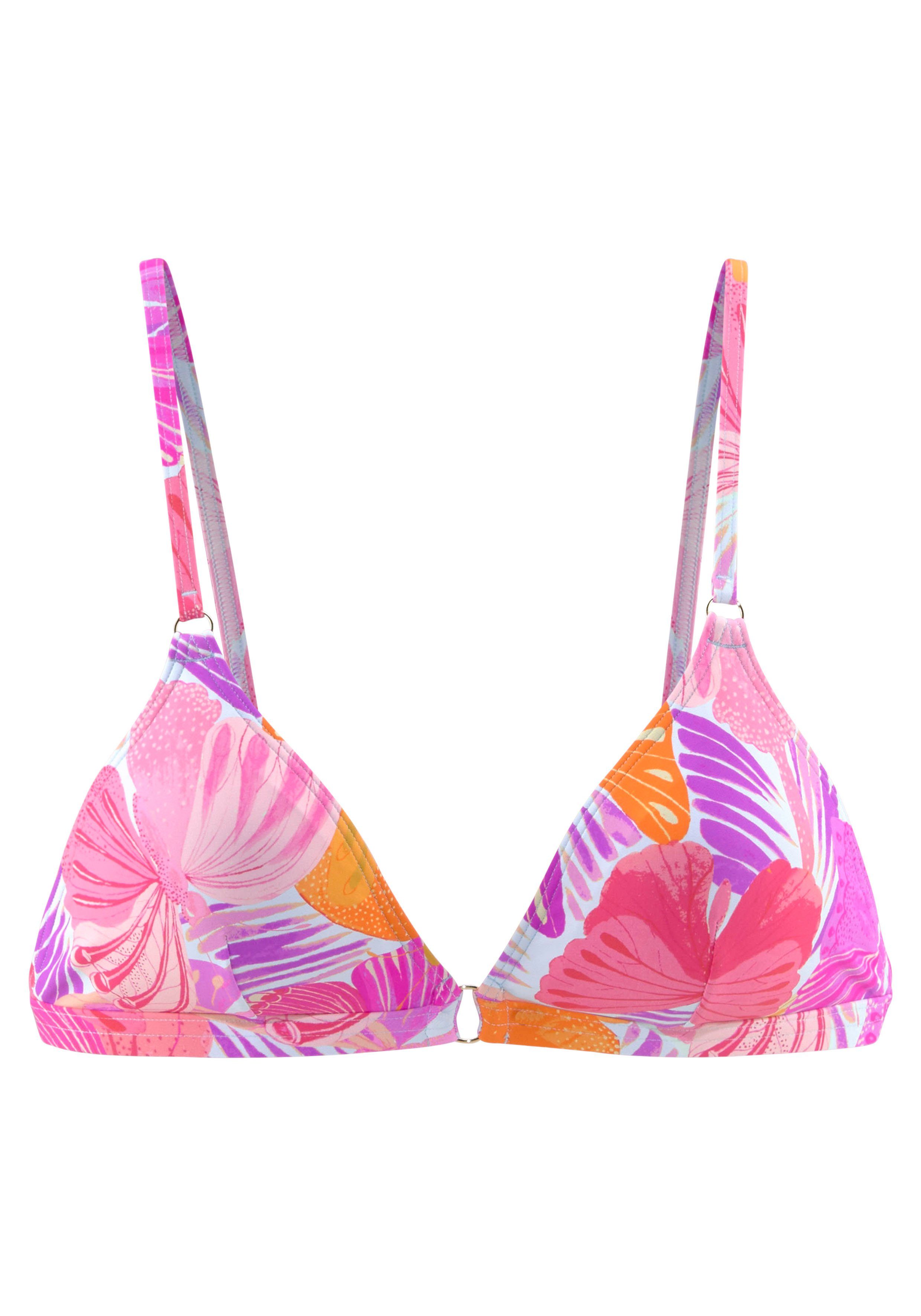 Sunseeker Triangel-bikinitop Butterfly met vlinderontwerp bikini's maat A/B A/B paars